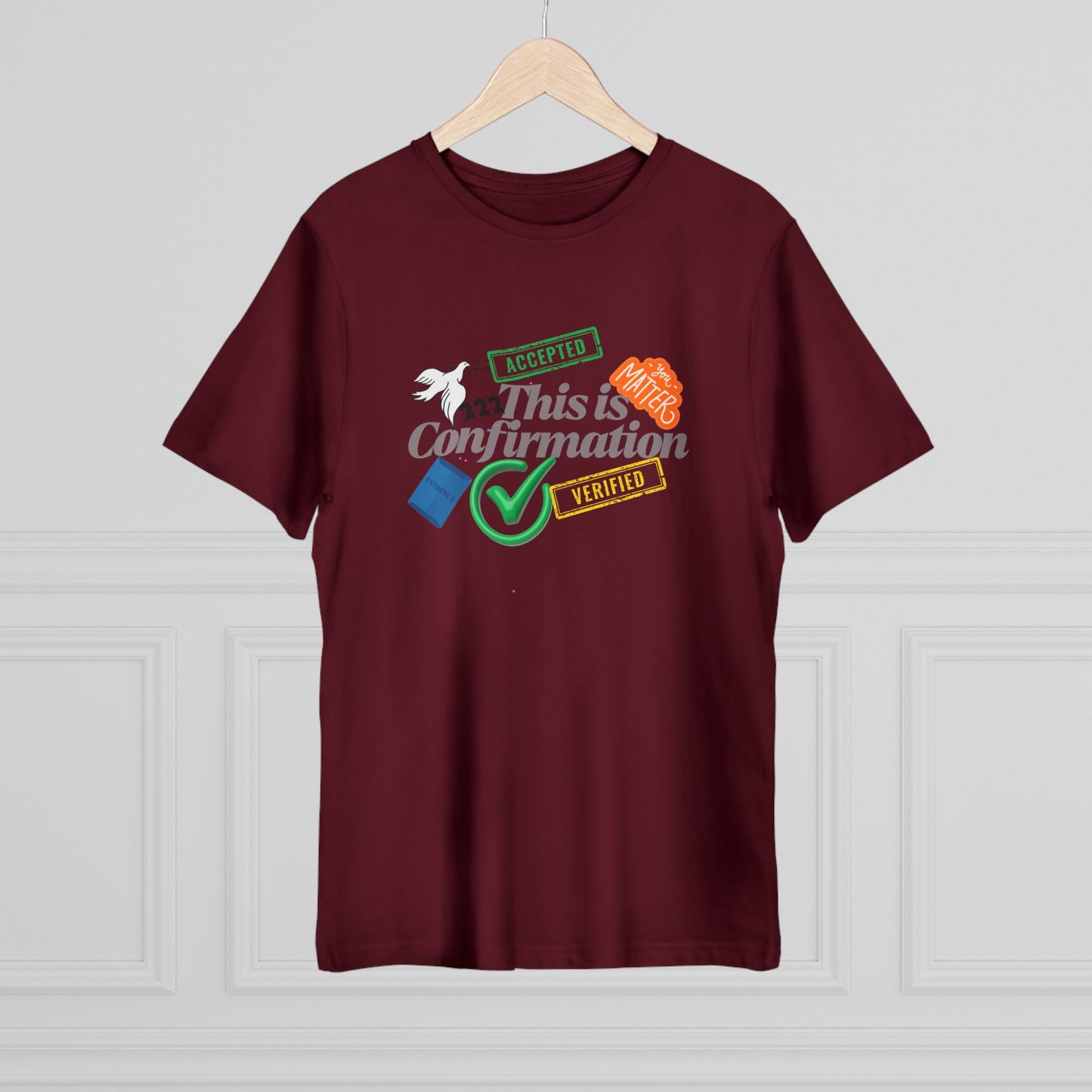 Confirmation Celebration Unisex T-Shirt - Cute Gift for Graduations, Birthdays, Anniversaries, Love, Tees for Friends