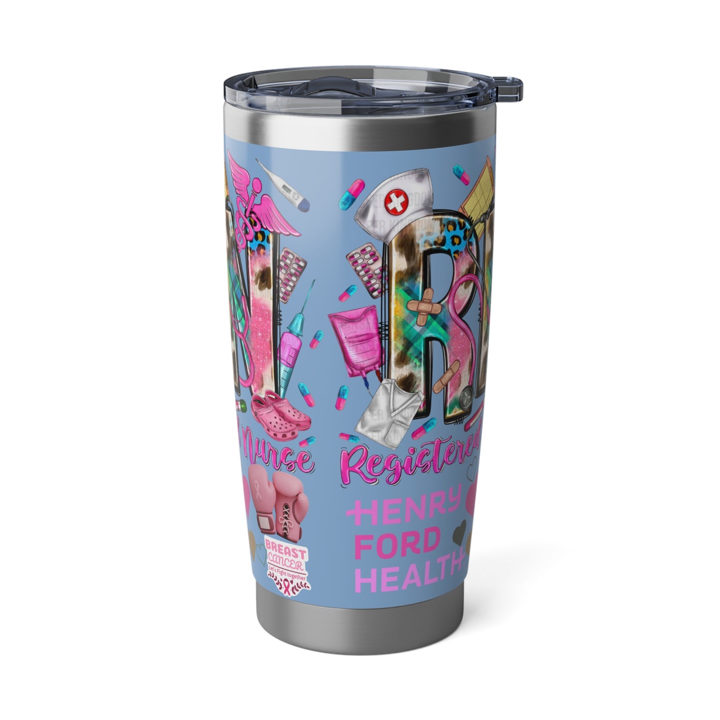 Henry ford breast cancer fight Tumbler | 20oz Travel Mug | Astrology Gift for Cancer Lovers | Horoscope Drinkware | Unique Gift for Birthdays, Parties