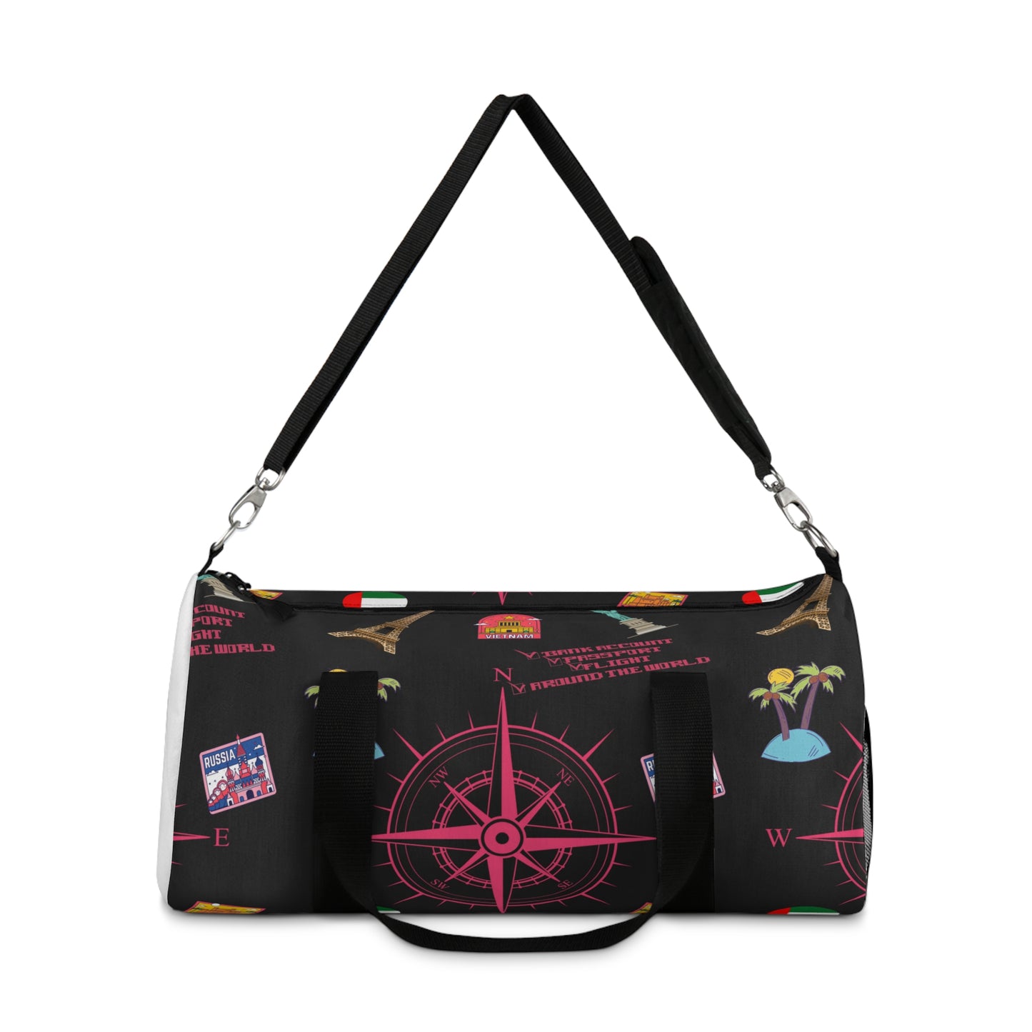Around the world” Duffel Bag