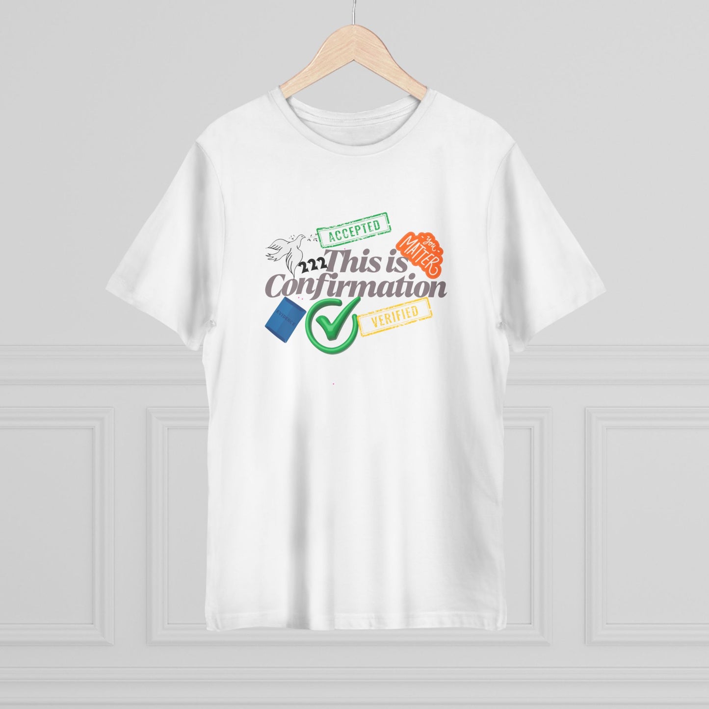 Confirmation Celebration Unisex T-Shirt - Cute Gift for Graduations, Birthdays, Anniversaries, Love, Tees for Friends