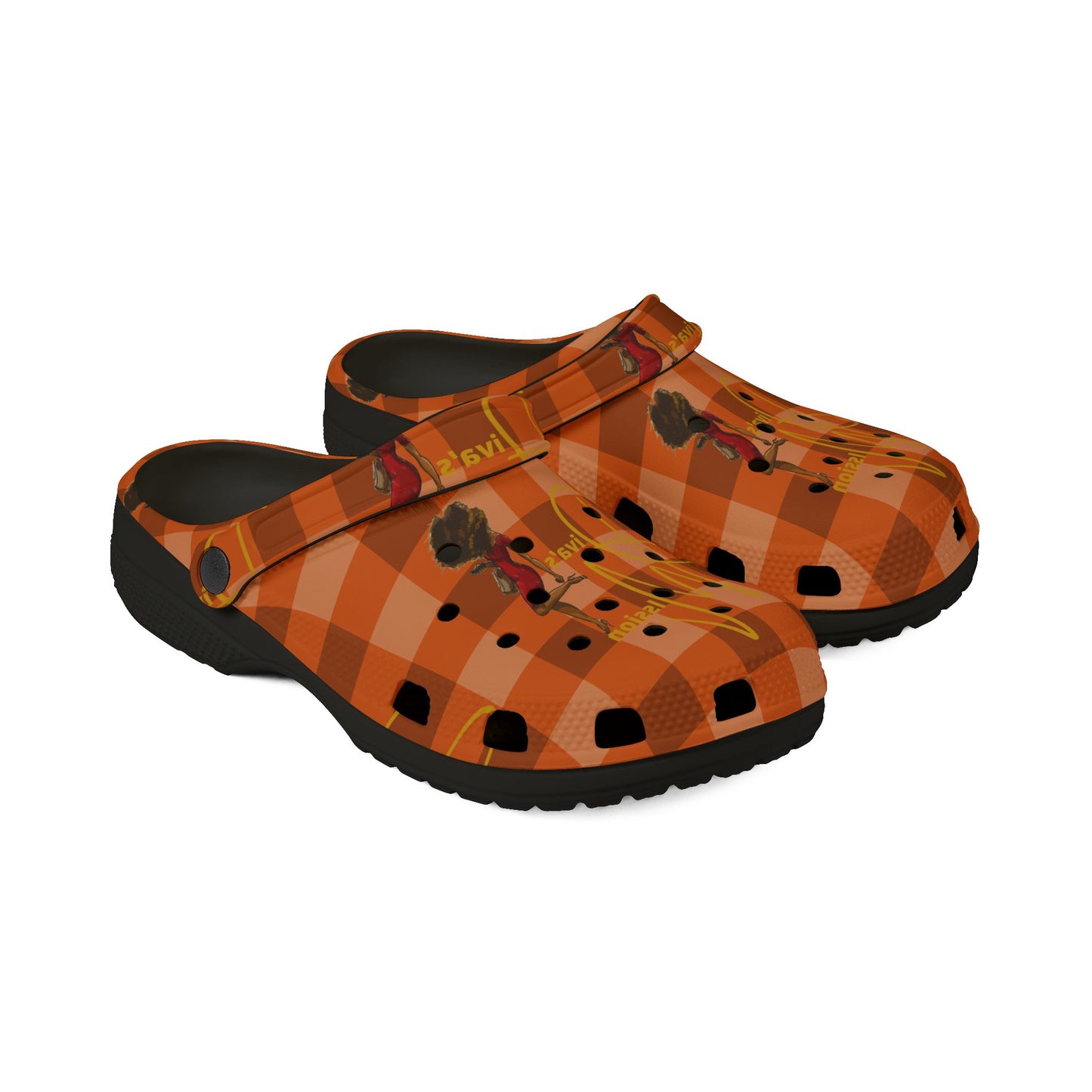Diva’s mission Foam Clogs, Holiday Comfort Shoes, Festive Footwear, Casual Everyday Slip-Ons, Comfortable Home Footwear