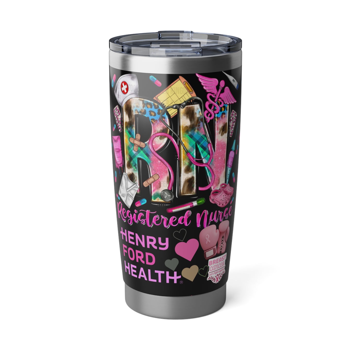 Henry ford breast cancer fight Tumbler | 20oz Travel Mug | Astrology Gift for Cancer Lovers | Horoscope Drinkware | Unique Gift for Birthdays, Parties