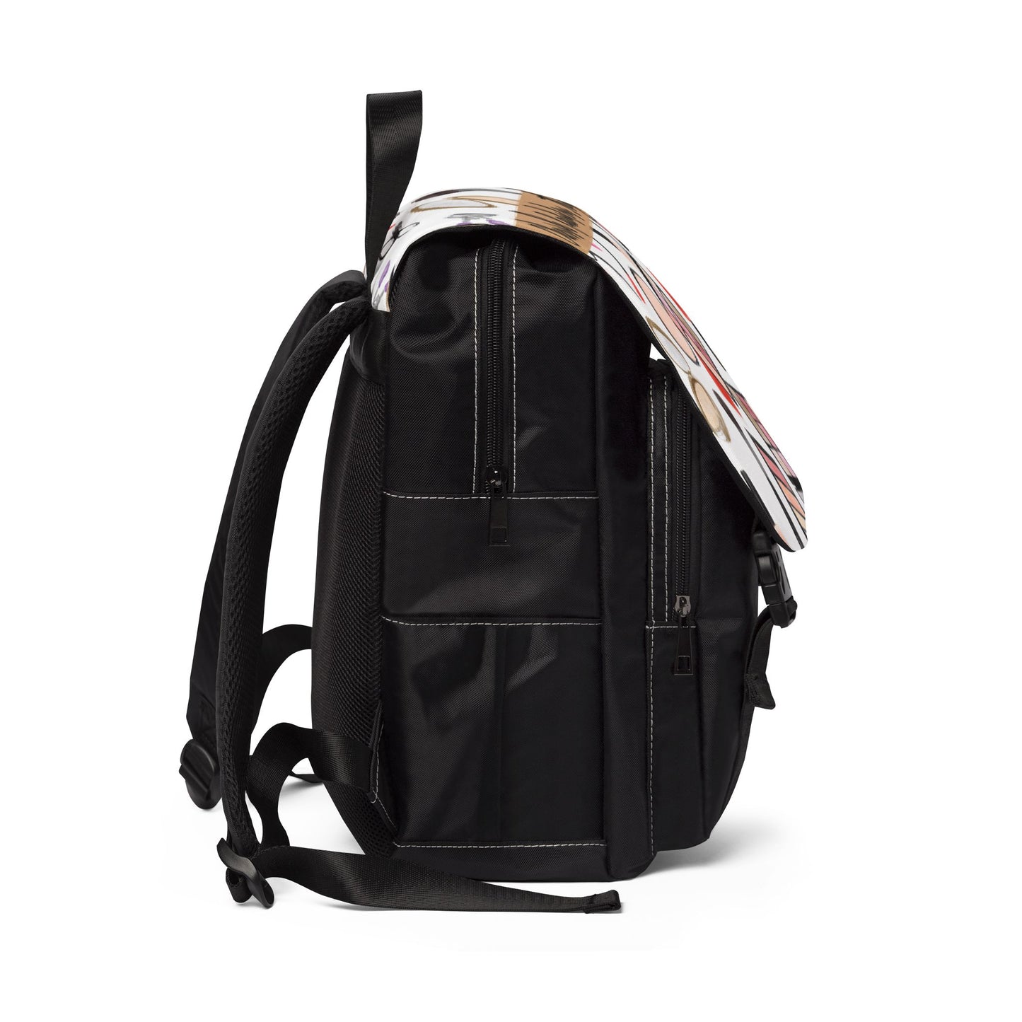 Chic Makeup Lover's Shoulder Backpack | Casual Fashion Bag, Stylish Tote, Everyday Use, Gift for Her, Perfect for Students