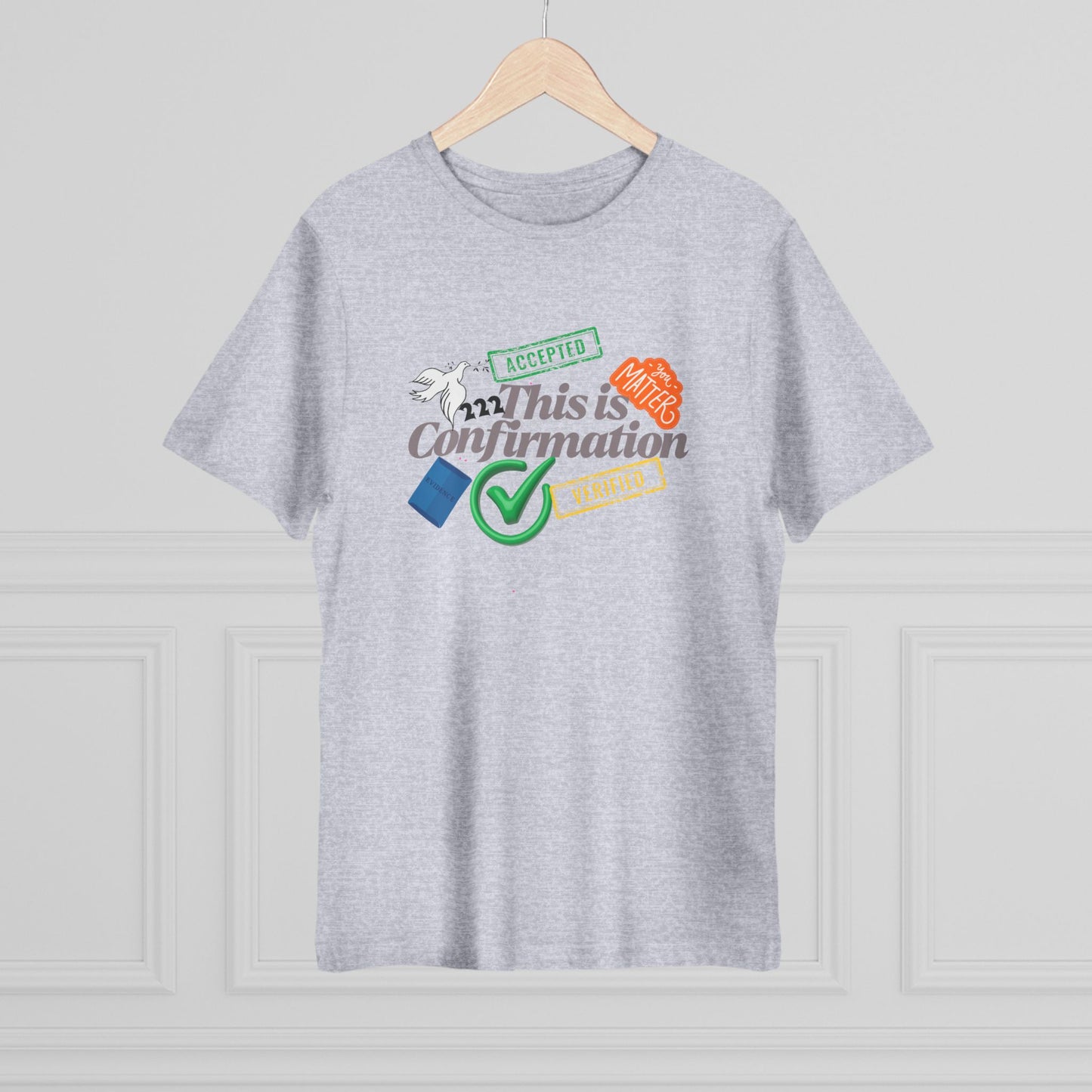 Confirmation Celebration Unisex T-Shirt - Cute Gift for Graduations, Birthdays, Anniversaries, Love, Tees for Friends