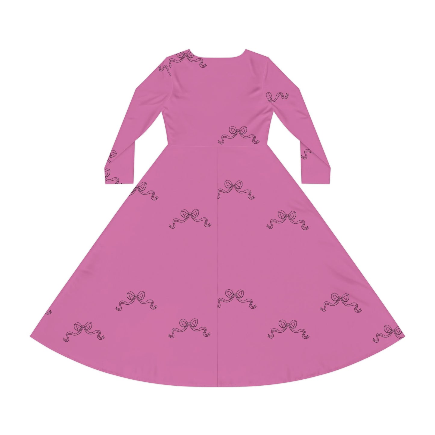Women's Long Sleeve Dance Dress)