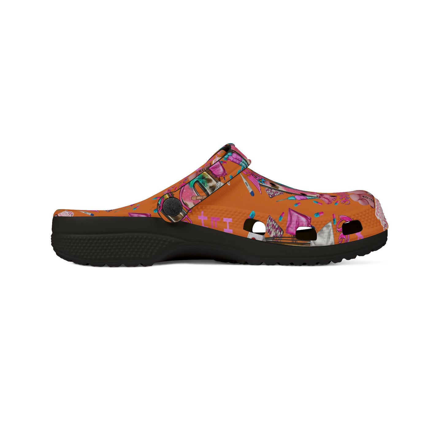 Henry Ford health Foam Crocs for Fun Comfort, Cute Garden Shoes, Trendy Summer Footwear, Perfect for Kids and Adults, Fun Gift Idea