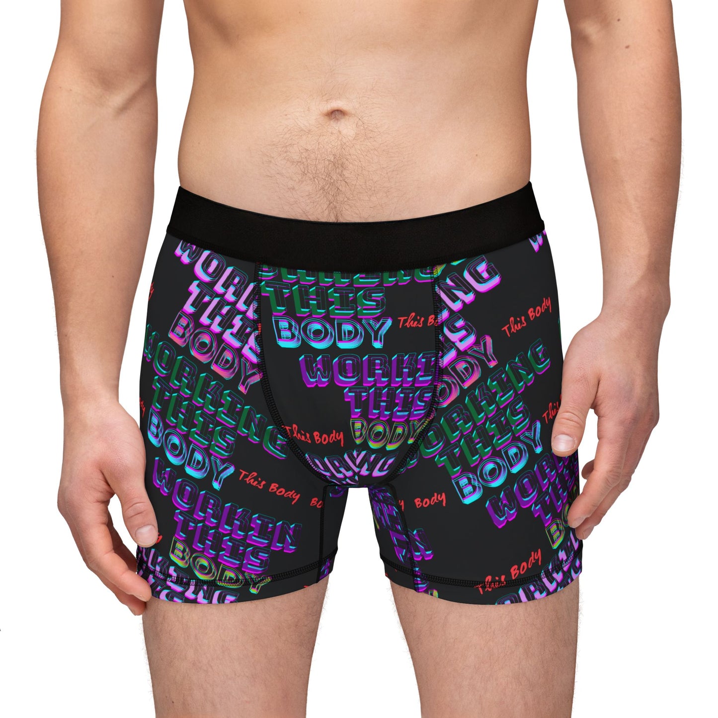 Colorful Boxers for Men - Fun Party Underwear, LGBTQ+ Pride Gift, Comfortable Lounge Wear, Vibrant Everyday Essentials, Unique Gift Idea