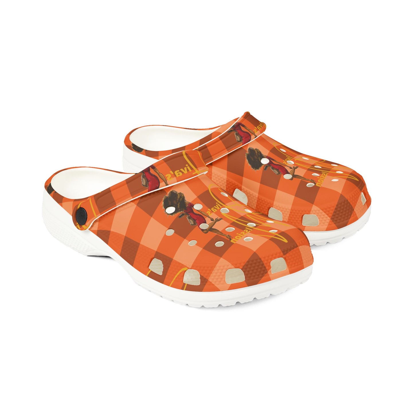Diva’s mission Foam Clogs, Holiday Comfort Shoes, Festive Footwear, Casual Everyday Slip-Ons, Comfortable Home Footwear