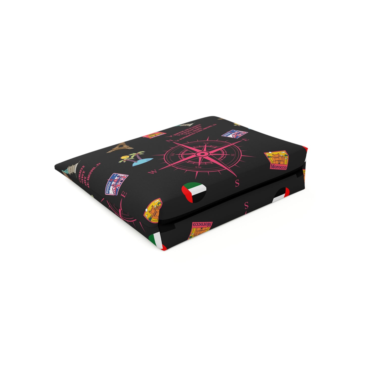 Around the world Adventure Awaits Travel Cosmetic Bag – Stylish Toiletry Organizer for Wanderlust Enthusiasts