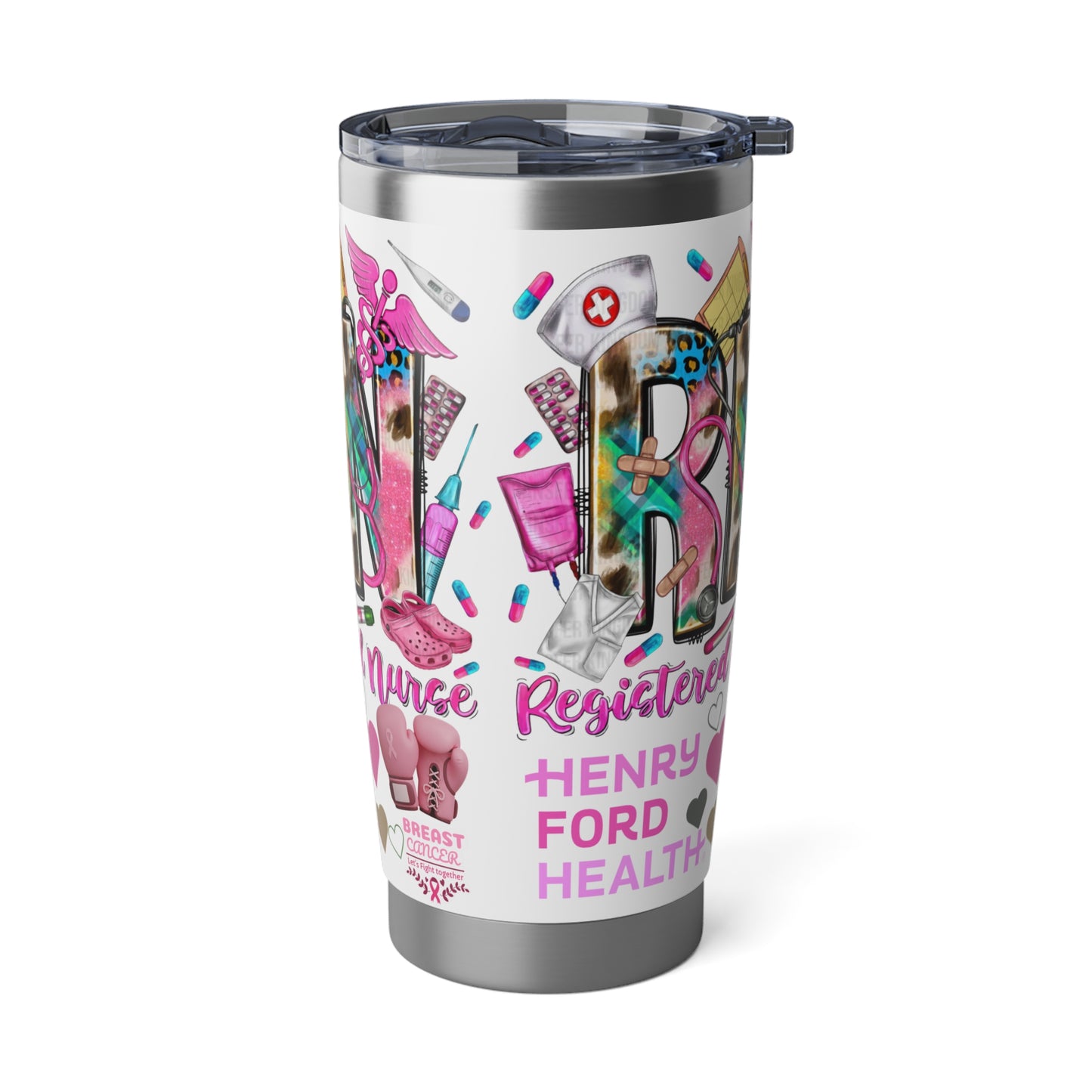 Henry ford breast cancer fight Tumbler | 20oz Travel Mug | Astrology Gift for Cancer Lovers | Horoscope Drinkware | Unique Gift for Birthdays, Parties