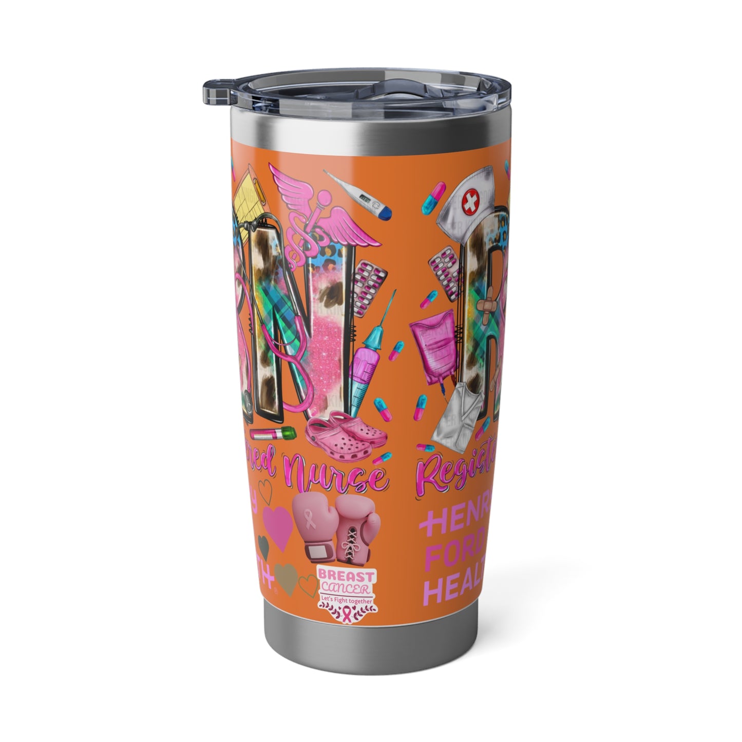 Henry ford breast cancer fight Tumbler | 20oz Travel Mug | Astrology Gift for Cancer Lovers | Horoscope Drinkware | Unique Gift for Birthdays, Parties