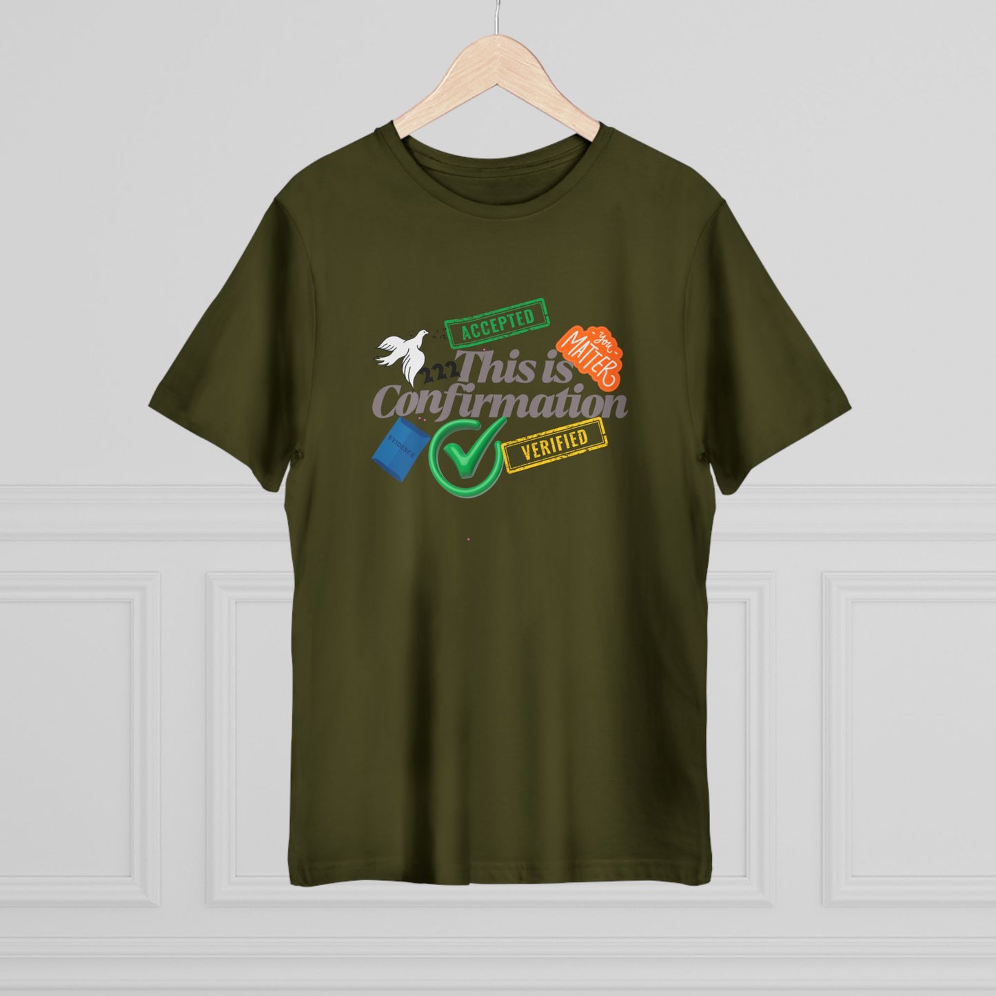 Confirmation Celebration Unisex T-Shirt - Cute Gift for Graduations, Birthdays, Anniversaries, Love, Tees for Friends