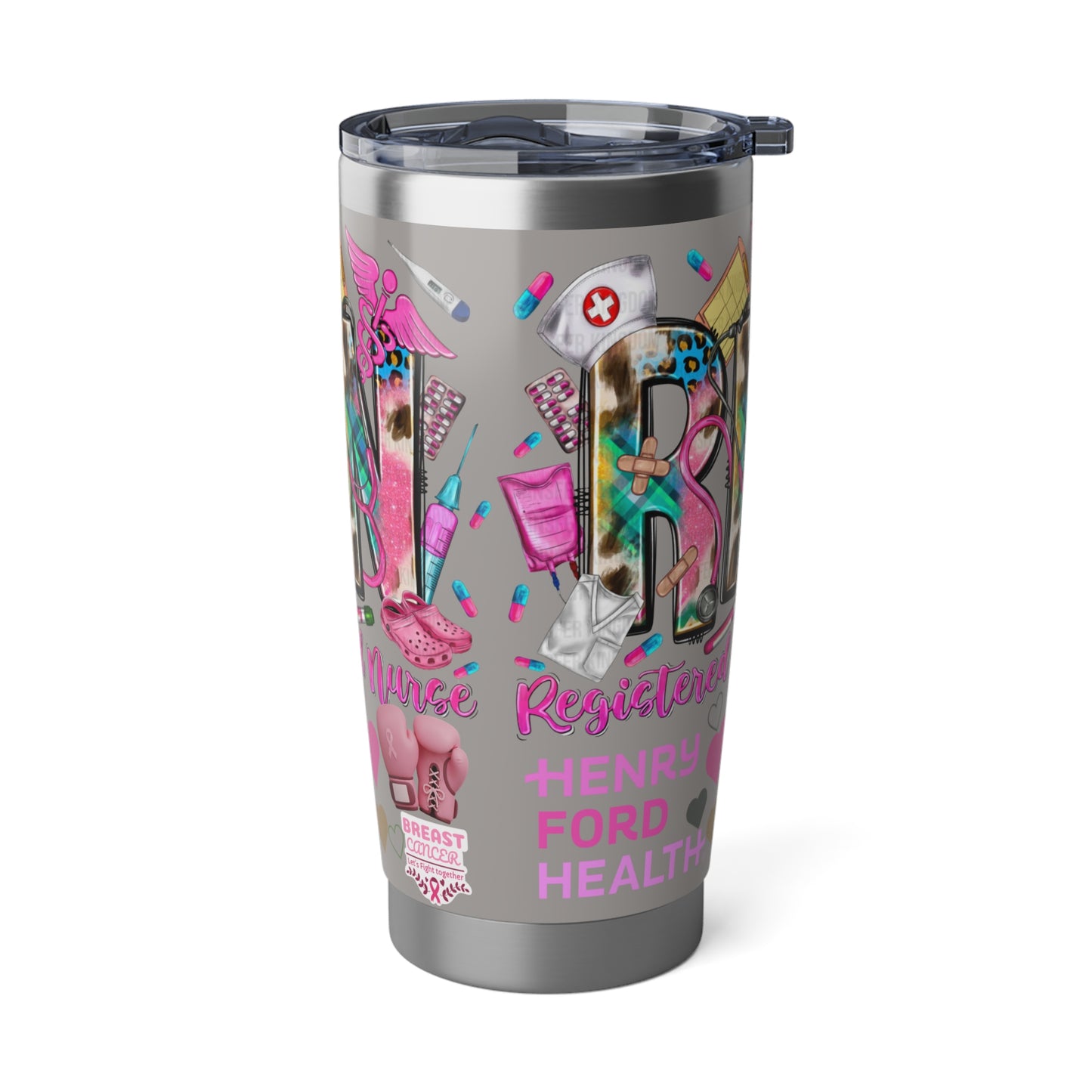 Henry ford breast cancer fight Tumbler | 20oz Travel Mug | Astrology Gift for Cancer Lovers | Horoscope Drinkware | Unique Gift for Birthdays, Parties