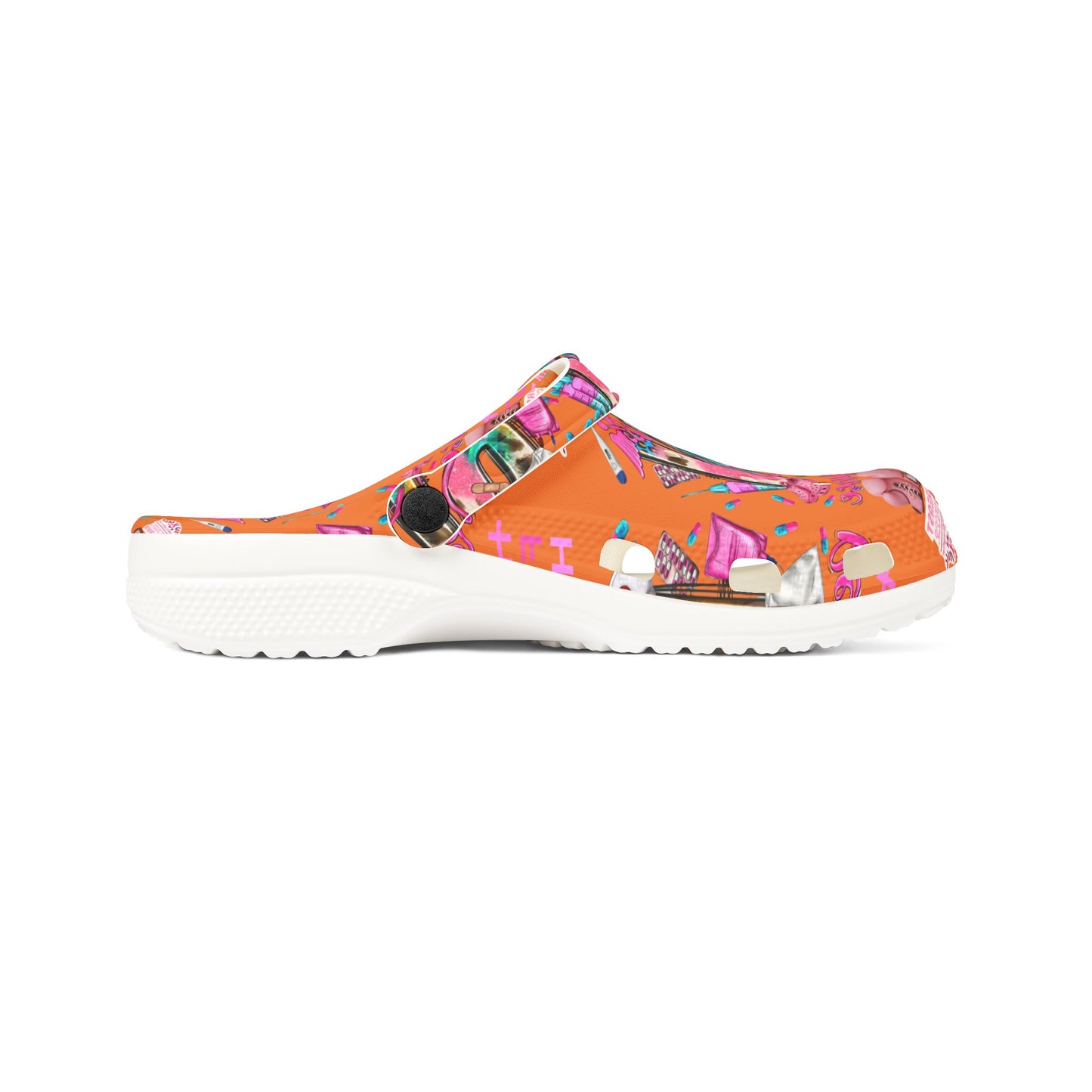 Henry Ford health Foam Crocs for Fun Comfort, Cute Garden Shoes, Trendy Summer Footwear, Perfect for Kids and Adults, Fun Gift Idea