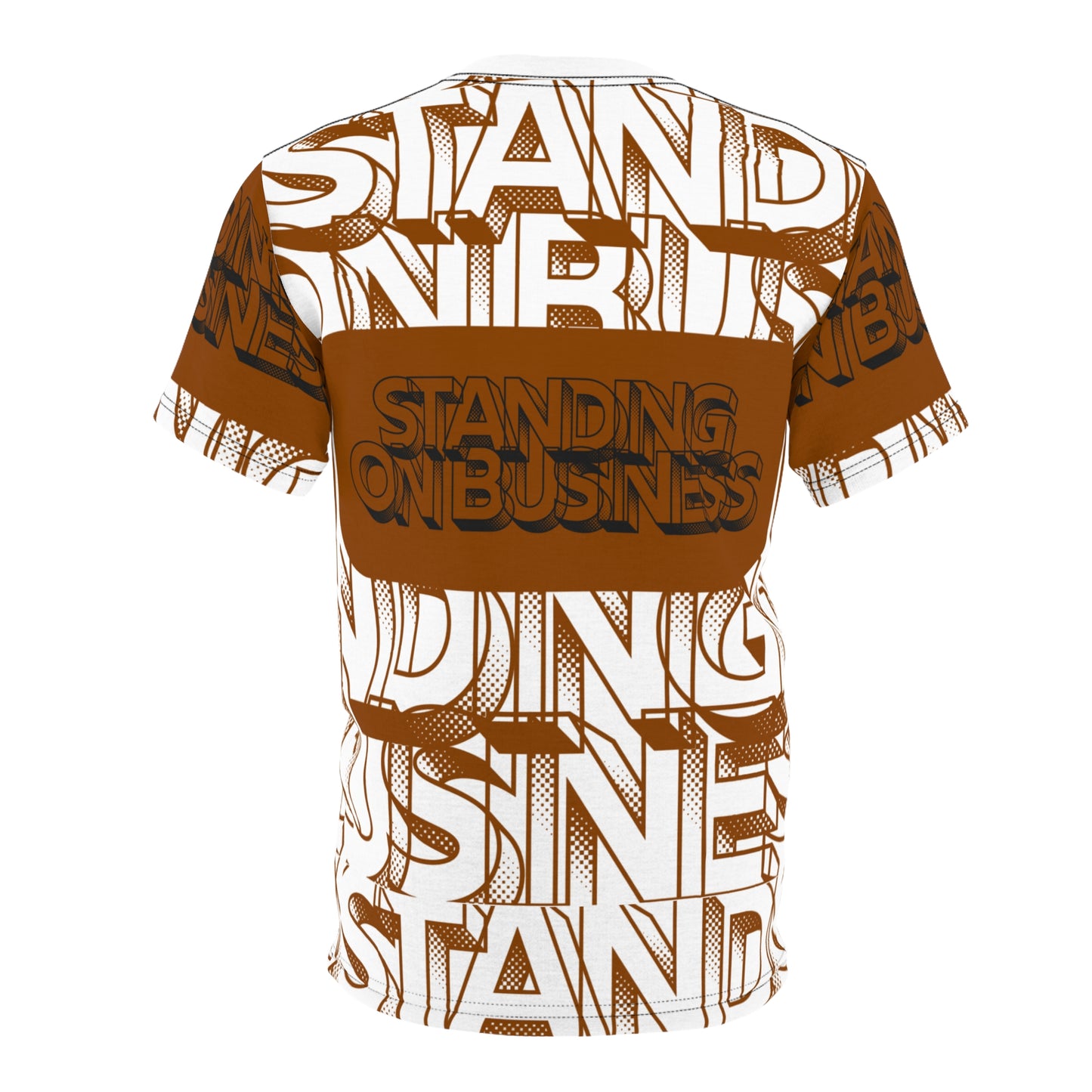 Standing on business- tee