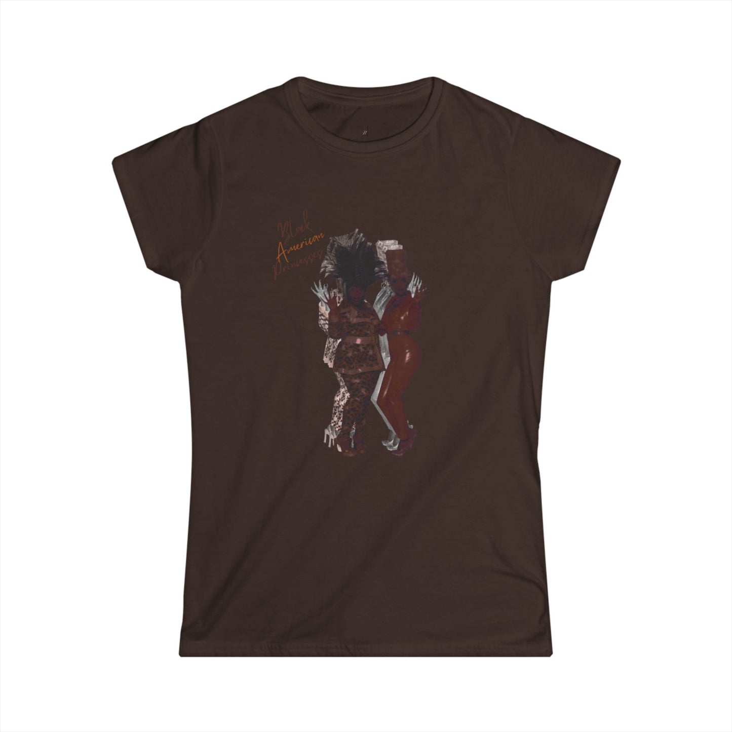 Baps brown Women's Softstyle Tee