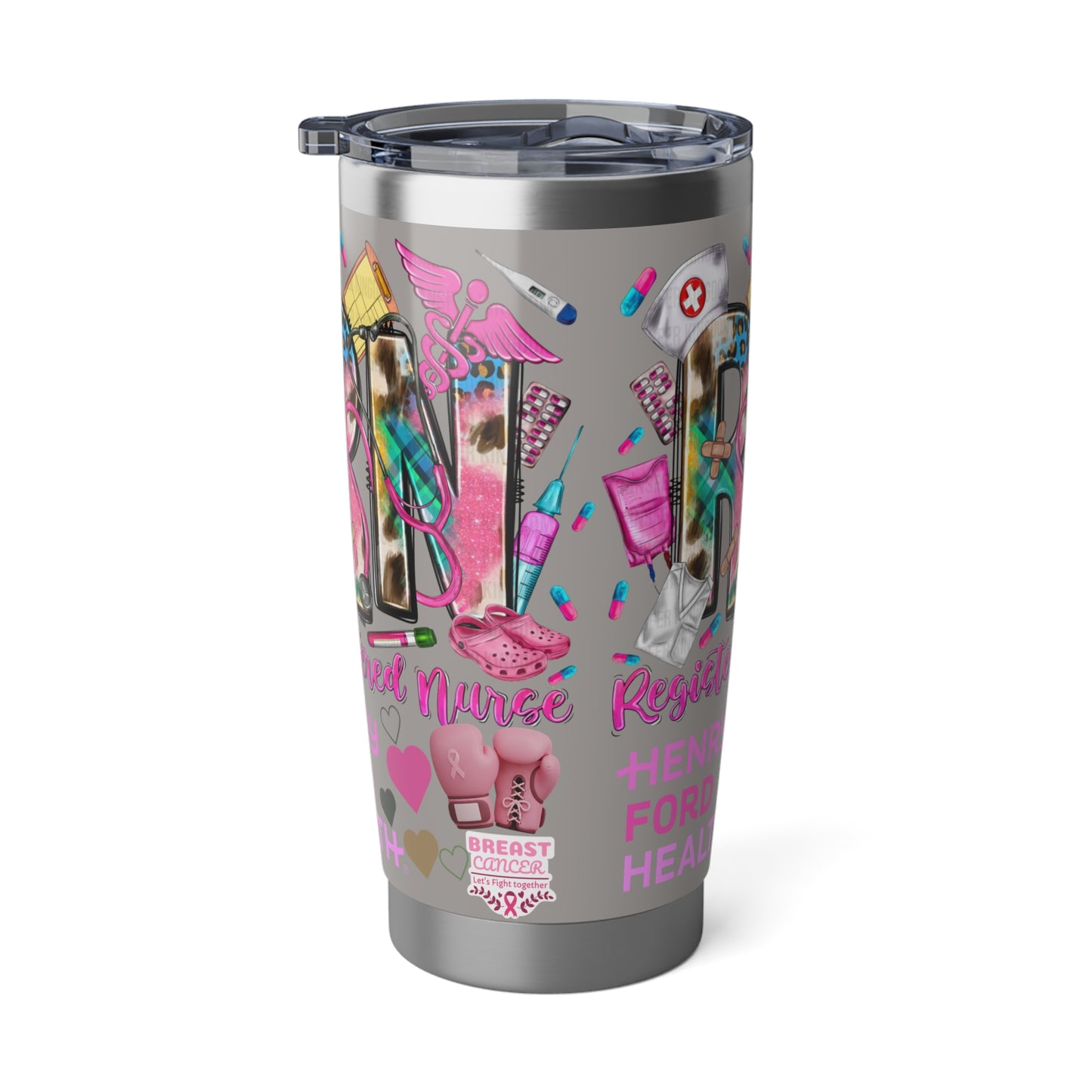 Henry ford breast cancer fight Tumbler | 20oz Travel Mug | Astrology Gift for Cancer Lovers | Horoscope Drinkware | Unique Gift for Birthdays, Parties