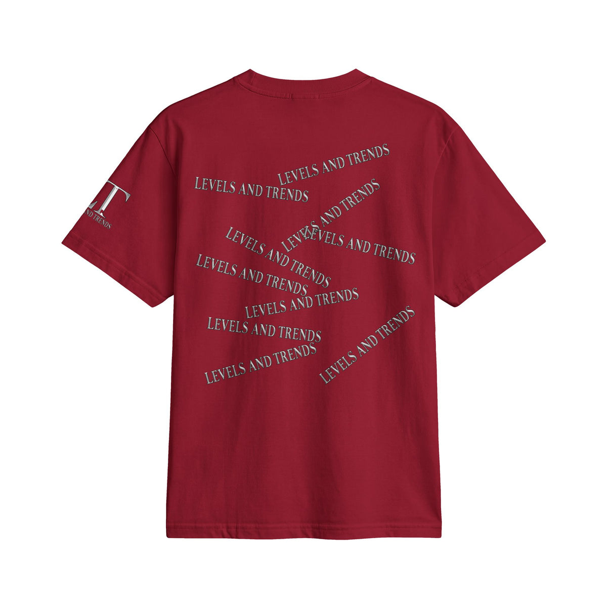 Levels and trends Active Unisex T‑Shirt — Minimal White Athletic Tee