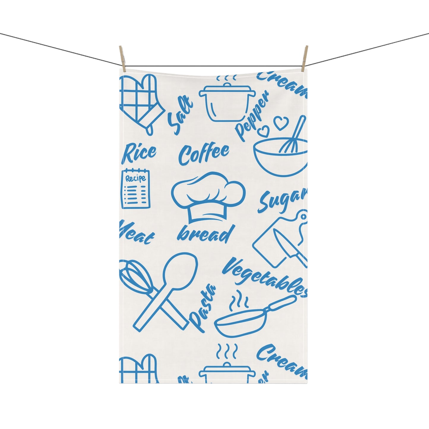 Culinary Tea Towels Set | Kitchen Decor, Gift for Cooks, Home Chef Essentials, Cooking Accessories, Holiday Gift Ideas