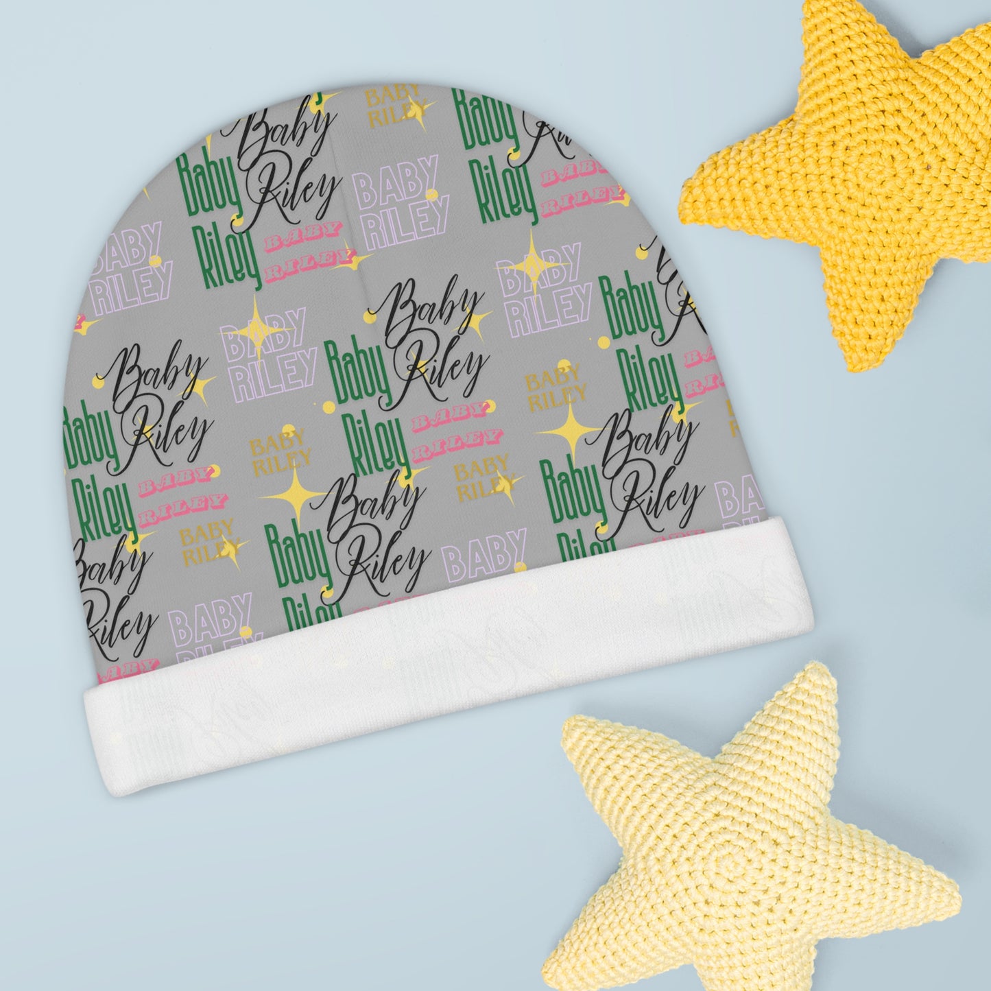 Personalized Baby Beanie | Cute Infant Hat | Baby Gift | Toddler Beanie | Newborn Hat | Baby Shower Gift | Custom Name Beanie