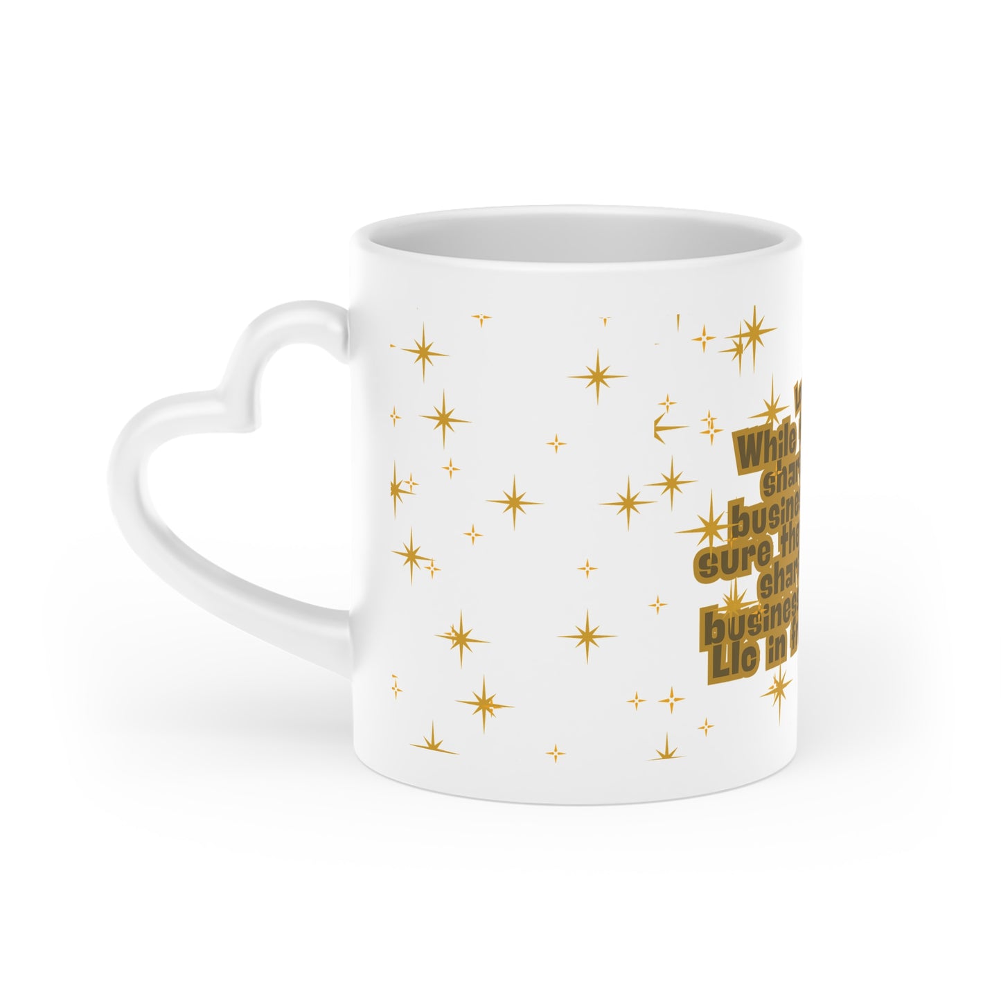 Heart-Shaped Mug