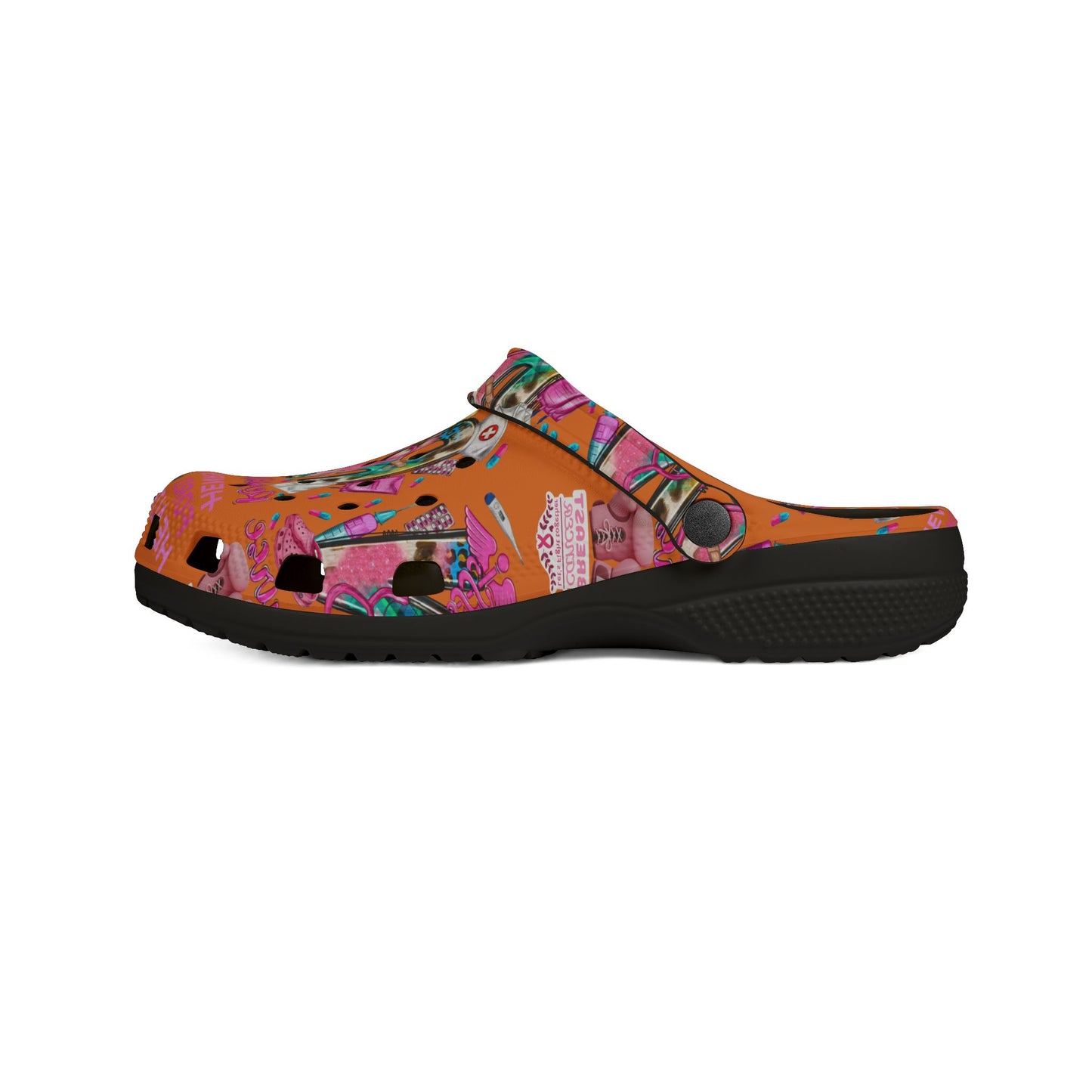 Henry Ford health Foam Crocs for Fun Comfort, Cute Garden Shoes, Trendy Summer Footwear, Perfect for Kids and Adults, Fun Gift Idea