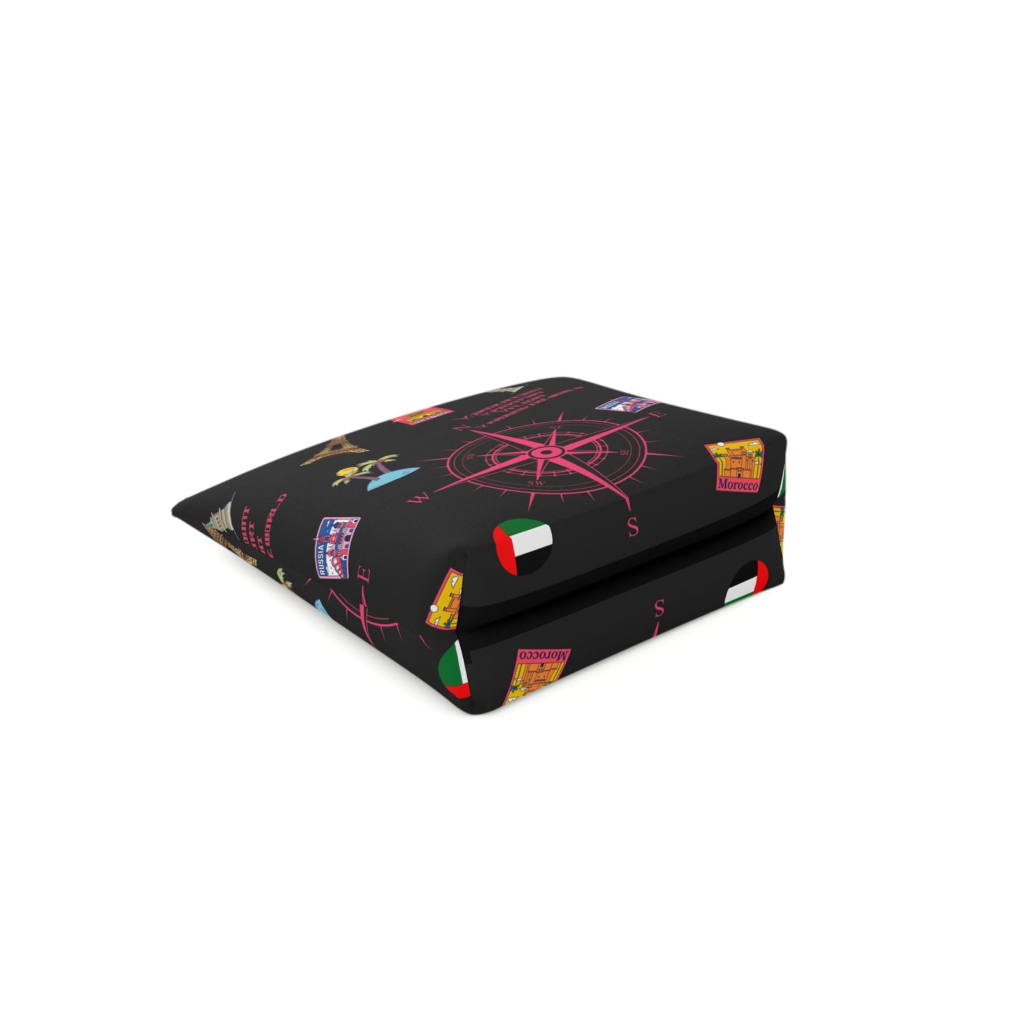 Around the world Adventure Awaits Travel Cosmetic Bag – Stylish Toiletry Organizer for Wanderlust Enthusiasts