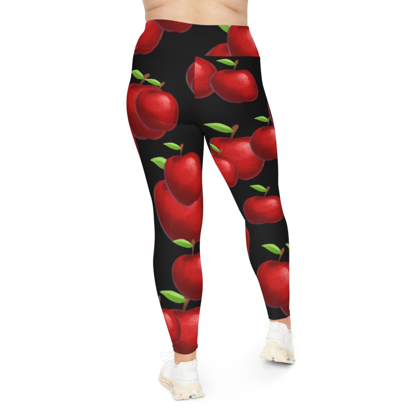 Plus Size FRUITODY APPLE-Leggings