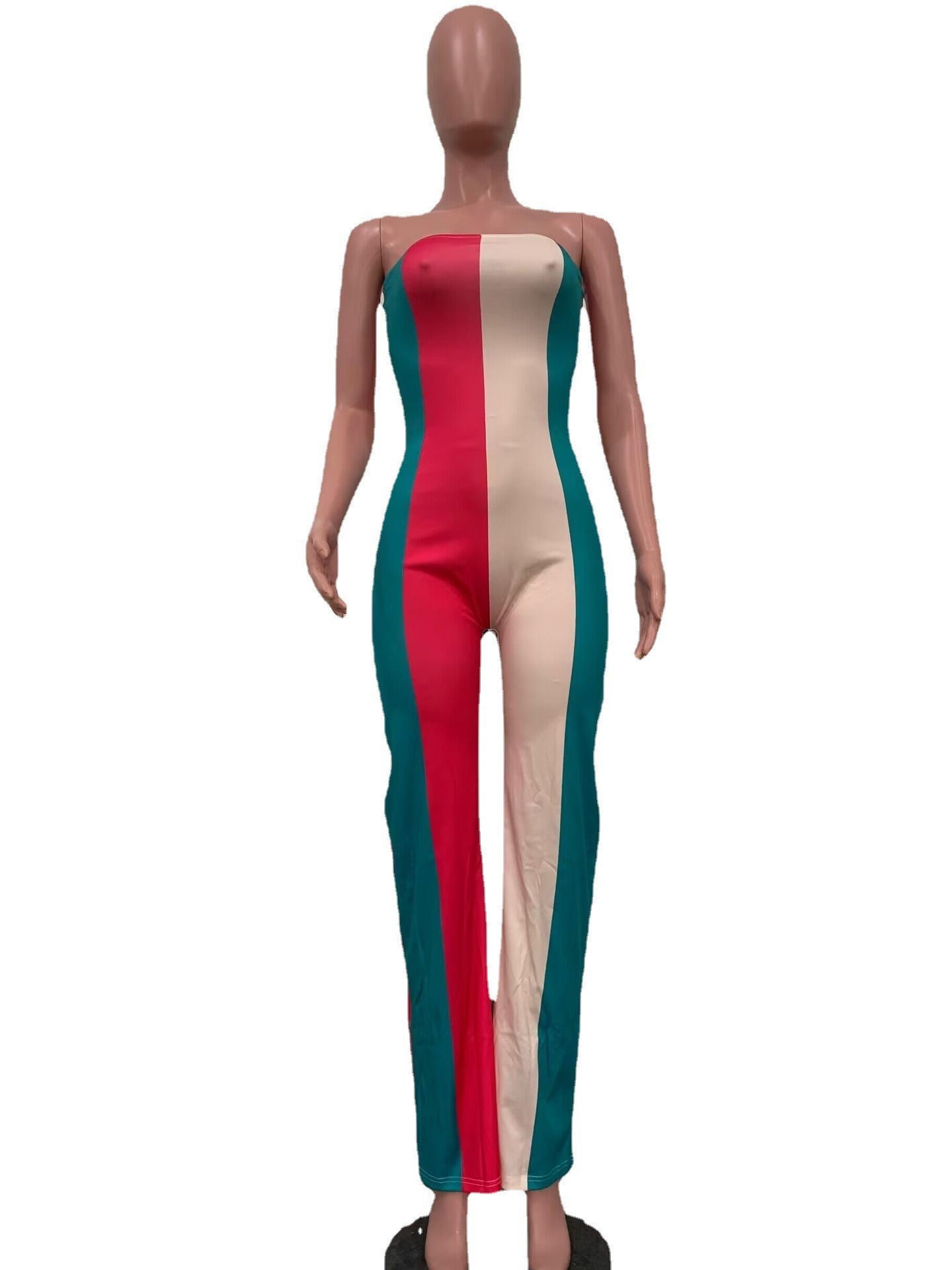Women's Fashion Digital Print Sexy Jumpsuit