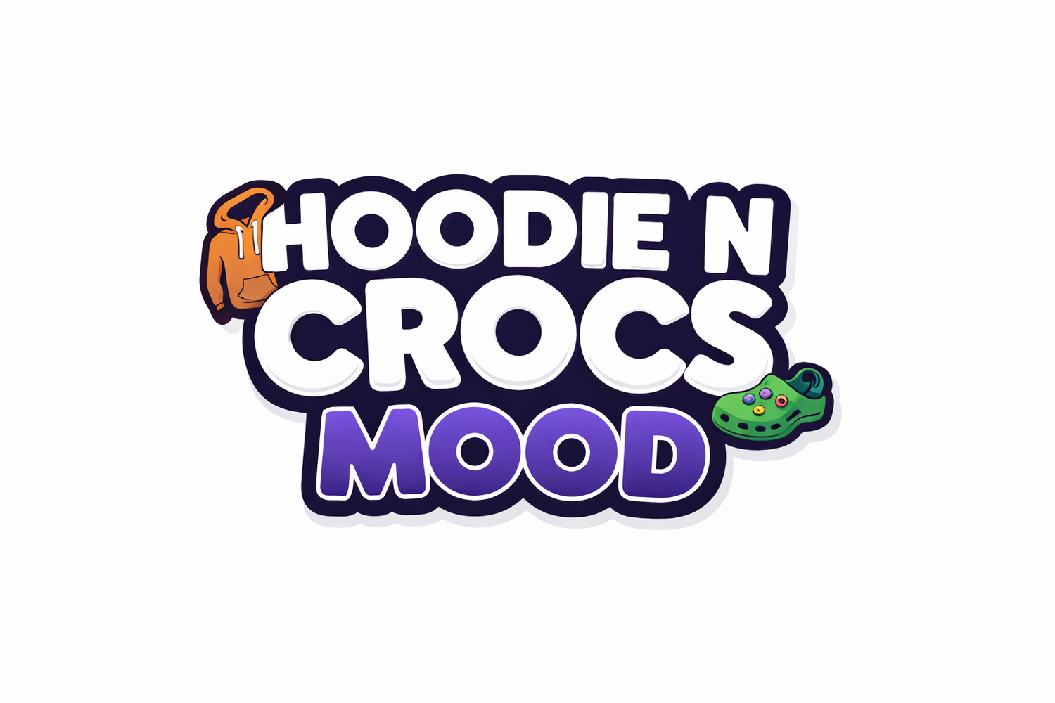 Hoodie N crocs Mood