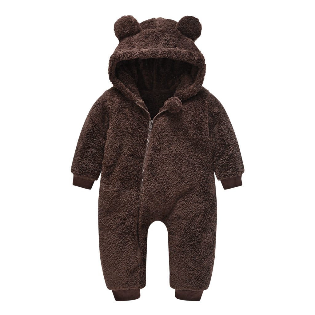 Cute Wool Sweater Jumpsuit for Babies