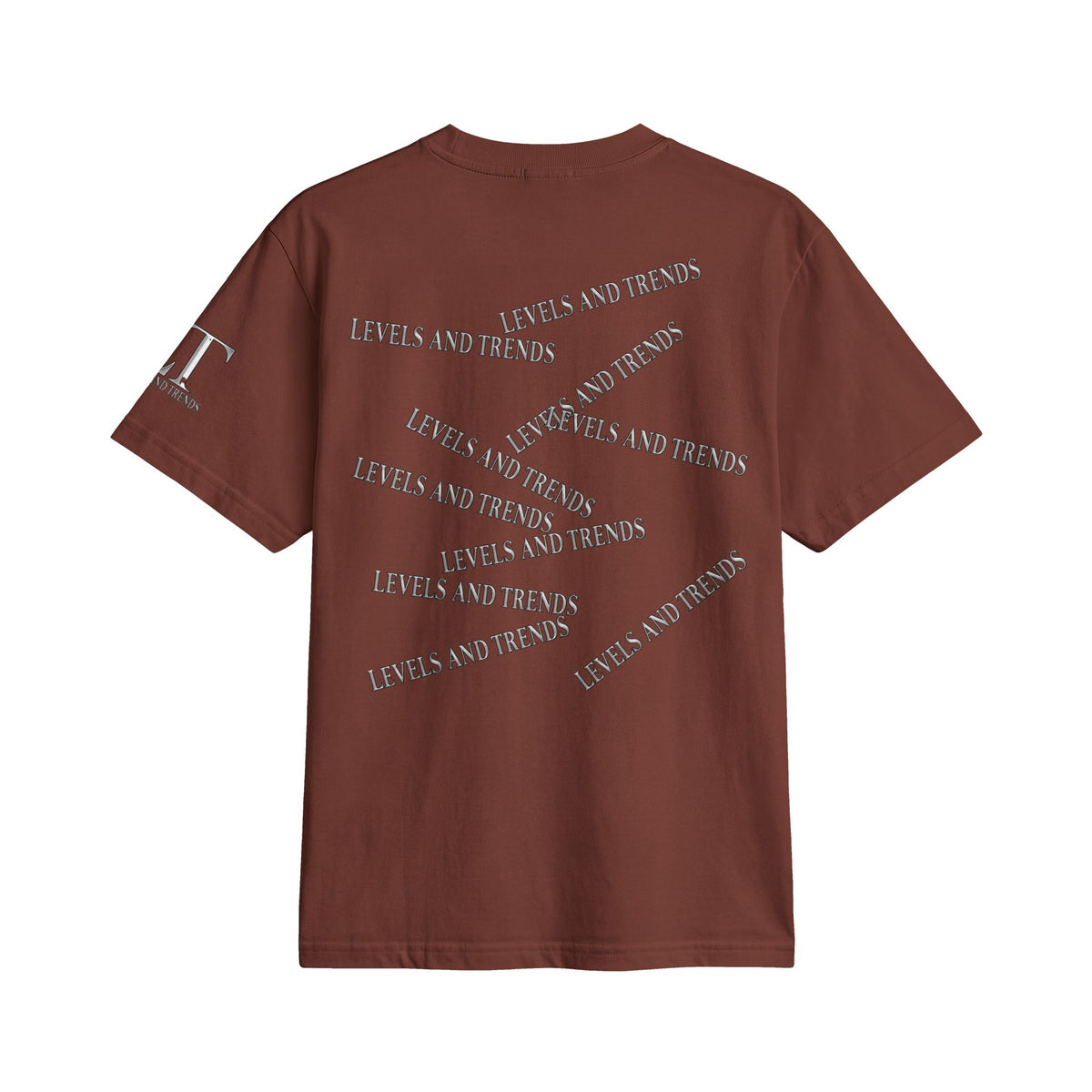 Levels and trends Active Unisex T‑Shirt — Minimal White Athletic Tee