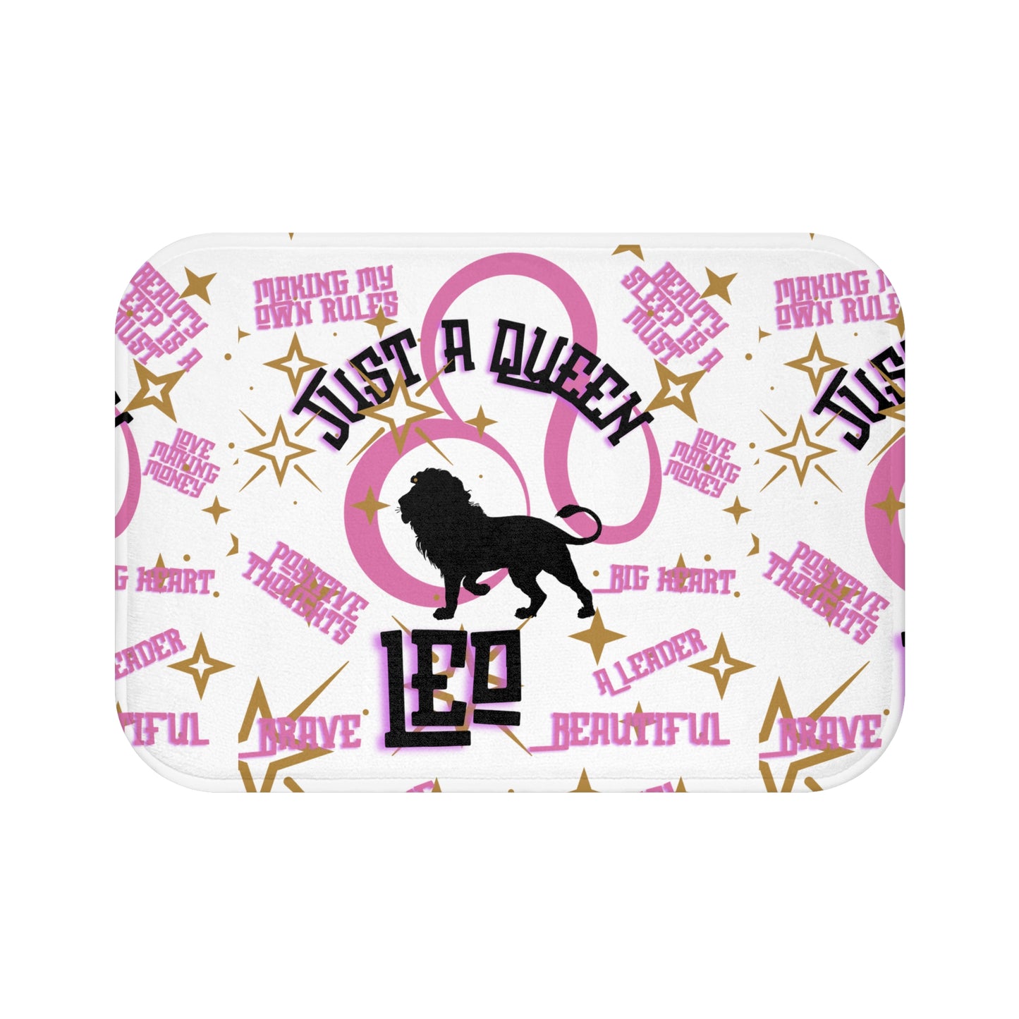 Queen Leo-Bath Mat