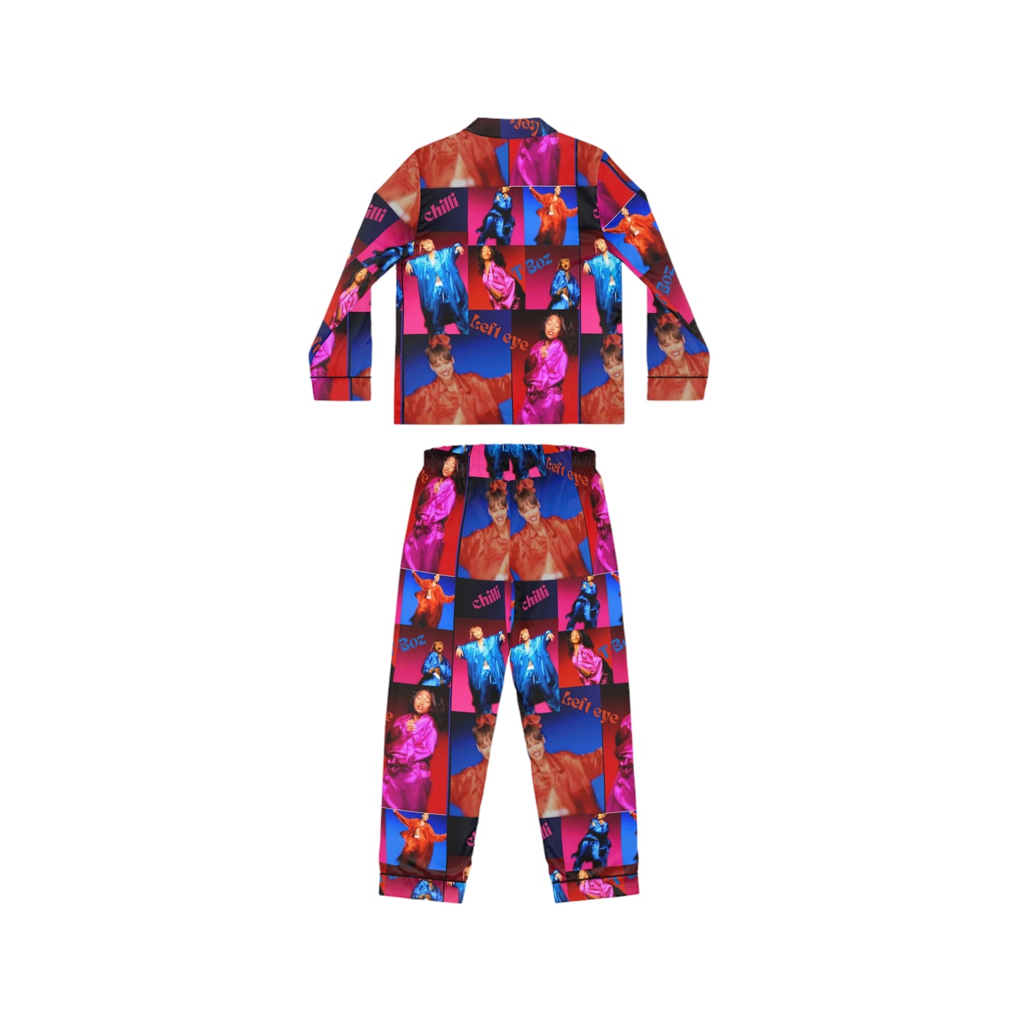 It’s yours tonight-Colorful Women's Satin Pajamas - Chic Loungewear, Sleepwear for Parties, Bridal Showers, Cozy Nights at Home, Gift for Her