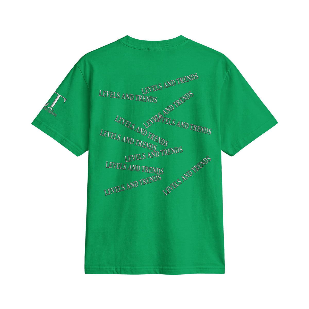 Levels and trends Active Unisex T‑Shirt — Minimal White Athletic Tee