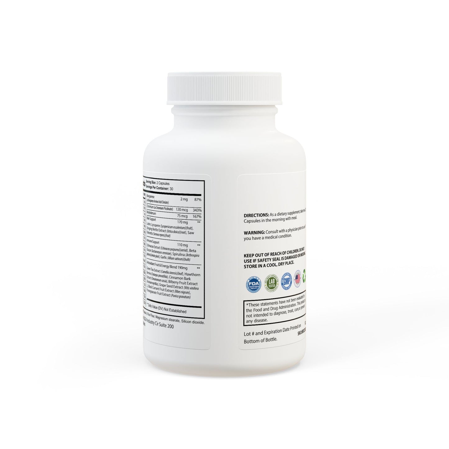 SHINE BRIGHT-Multivitamin for Men Supplement (60 Capsules)
