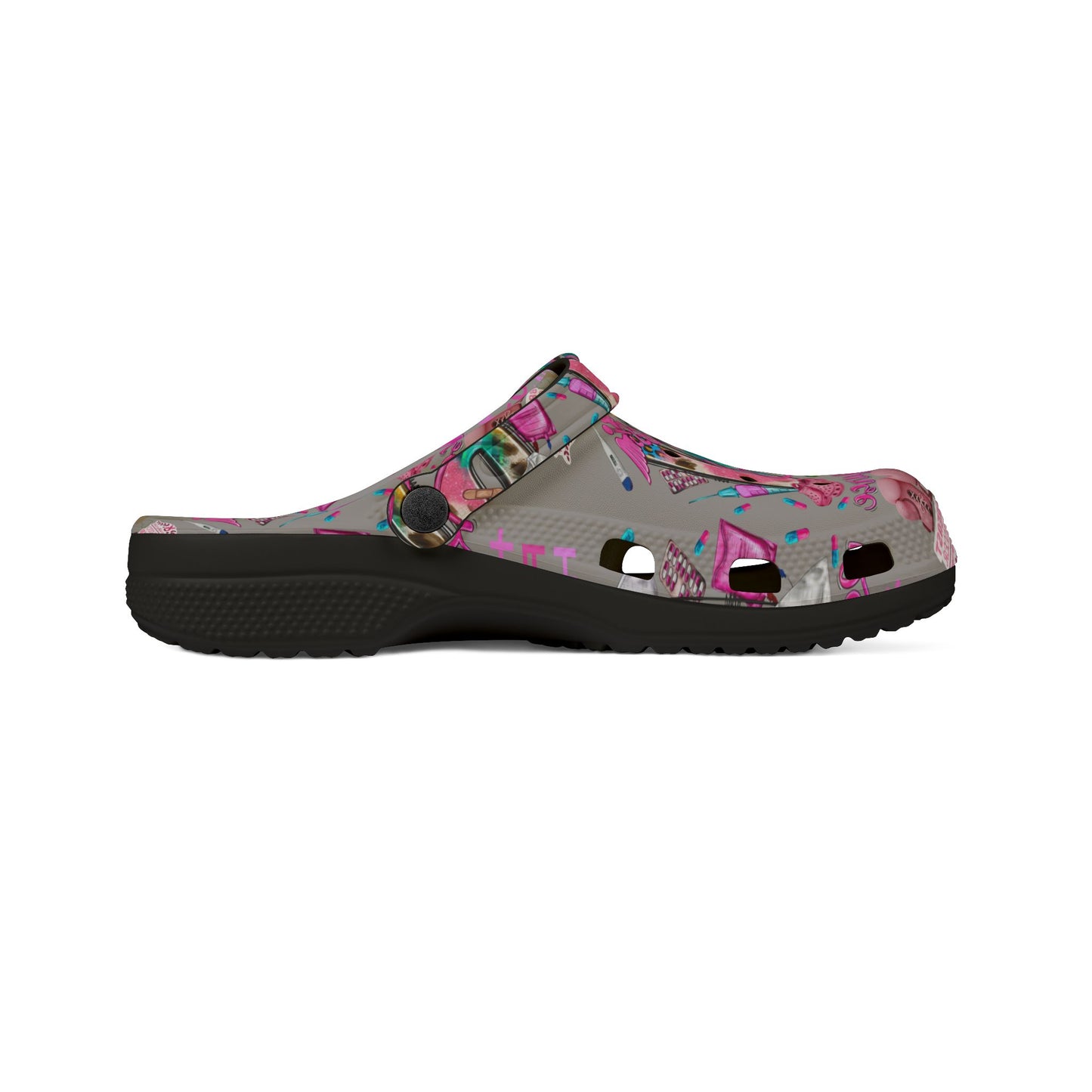 Henry Ford health Foam Crocs for Fun Comfort, Cute Garden Shoes, Trendy Summer Footwear, Perfect for Kids and Adults, Fun Gift Idea