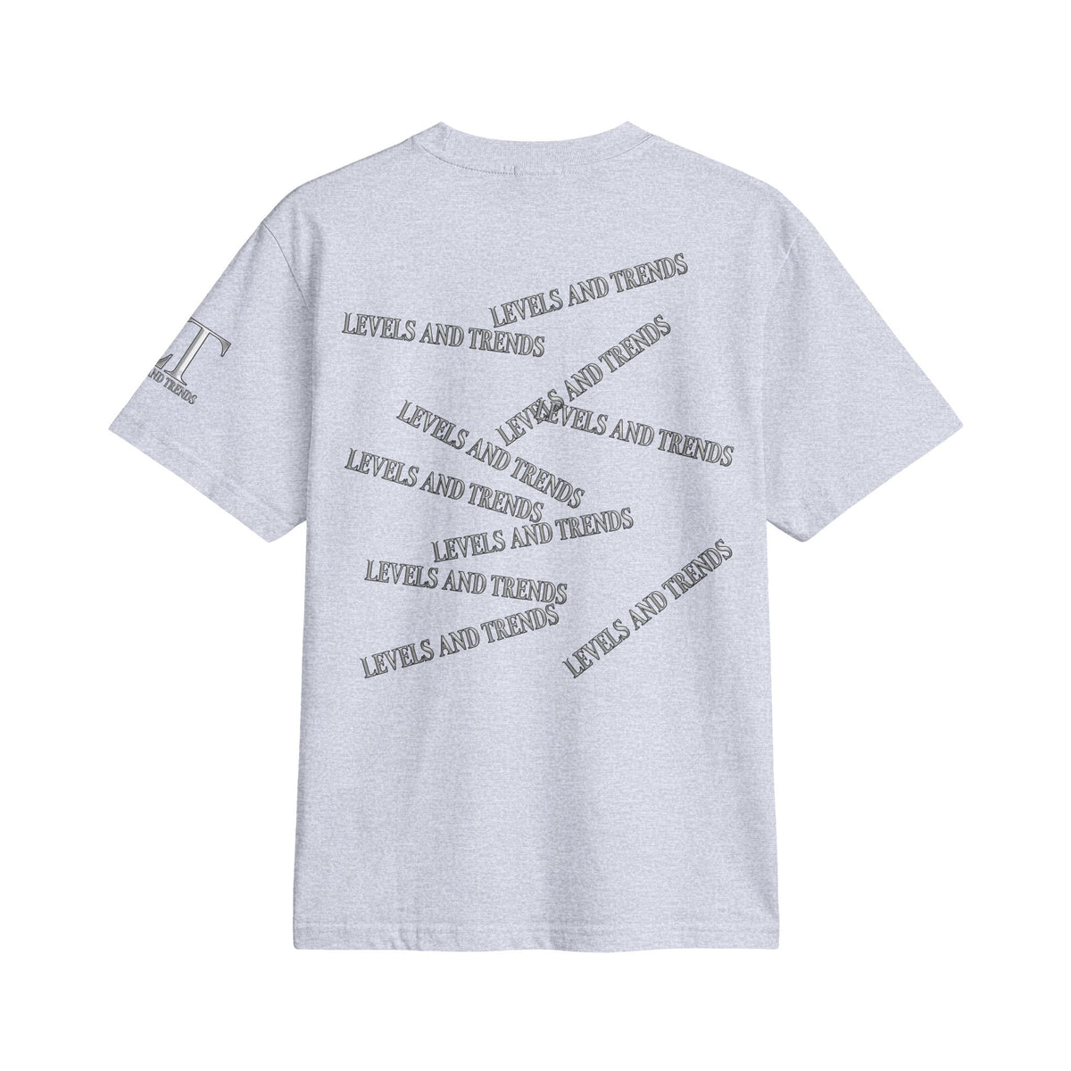 Levels and trends Active Unisex T‑Shirt — Minimal White Athletic Tee