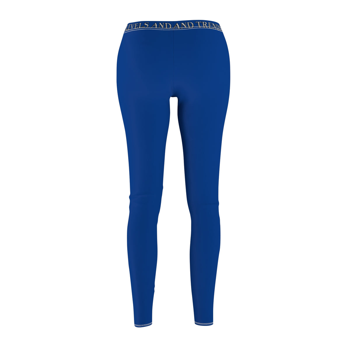 Blue Levels and Trends Leggings — All-Over Printed Casual Women's Leggings