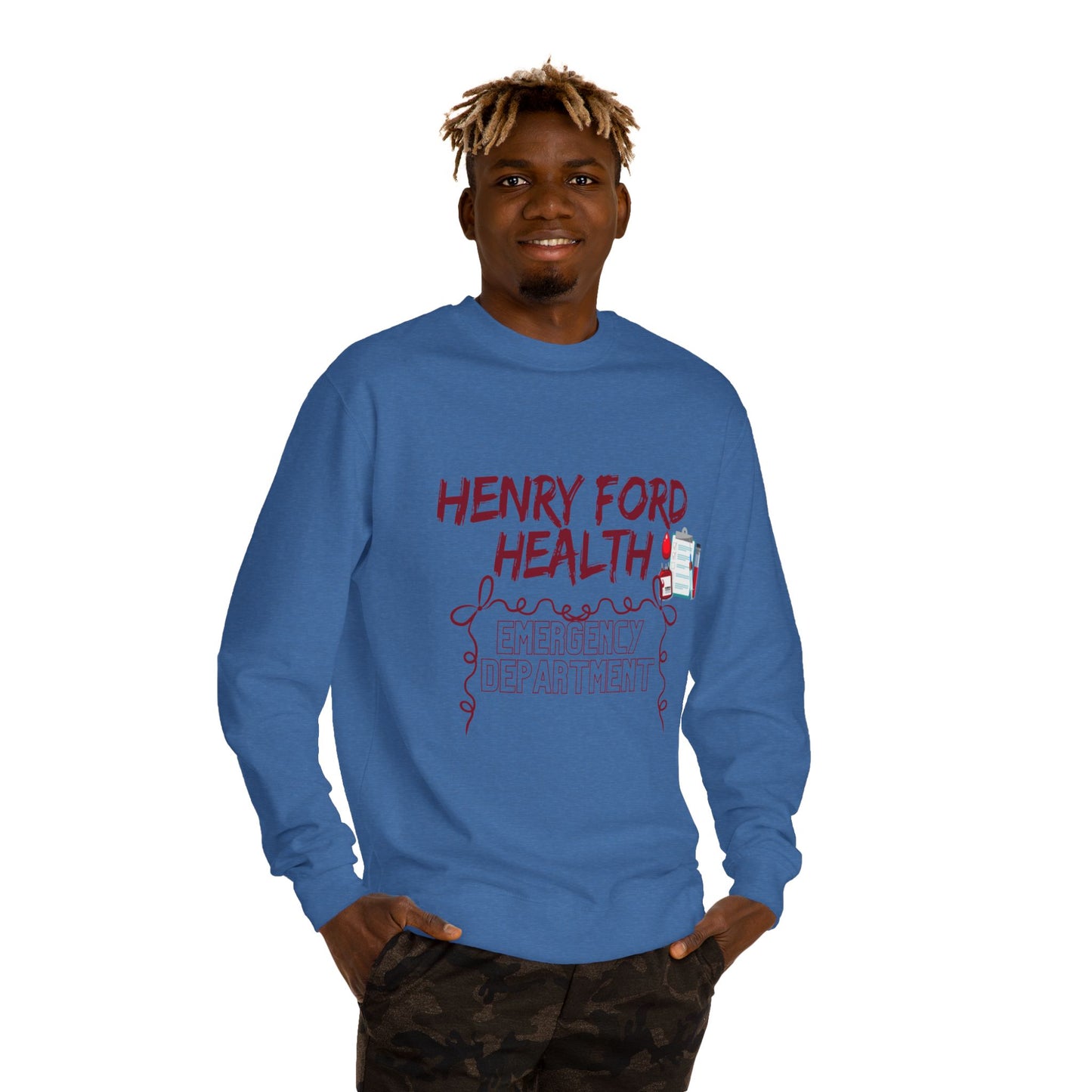 Vinetta Henry Ford Health Unisex Crew Neck Sweatshirt, Comfortable Sweater, Gift for Healthcare Workers, Casual Wear, Inspirational Apparel, [...]