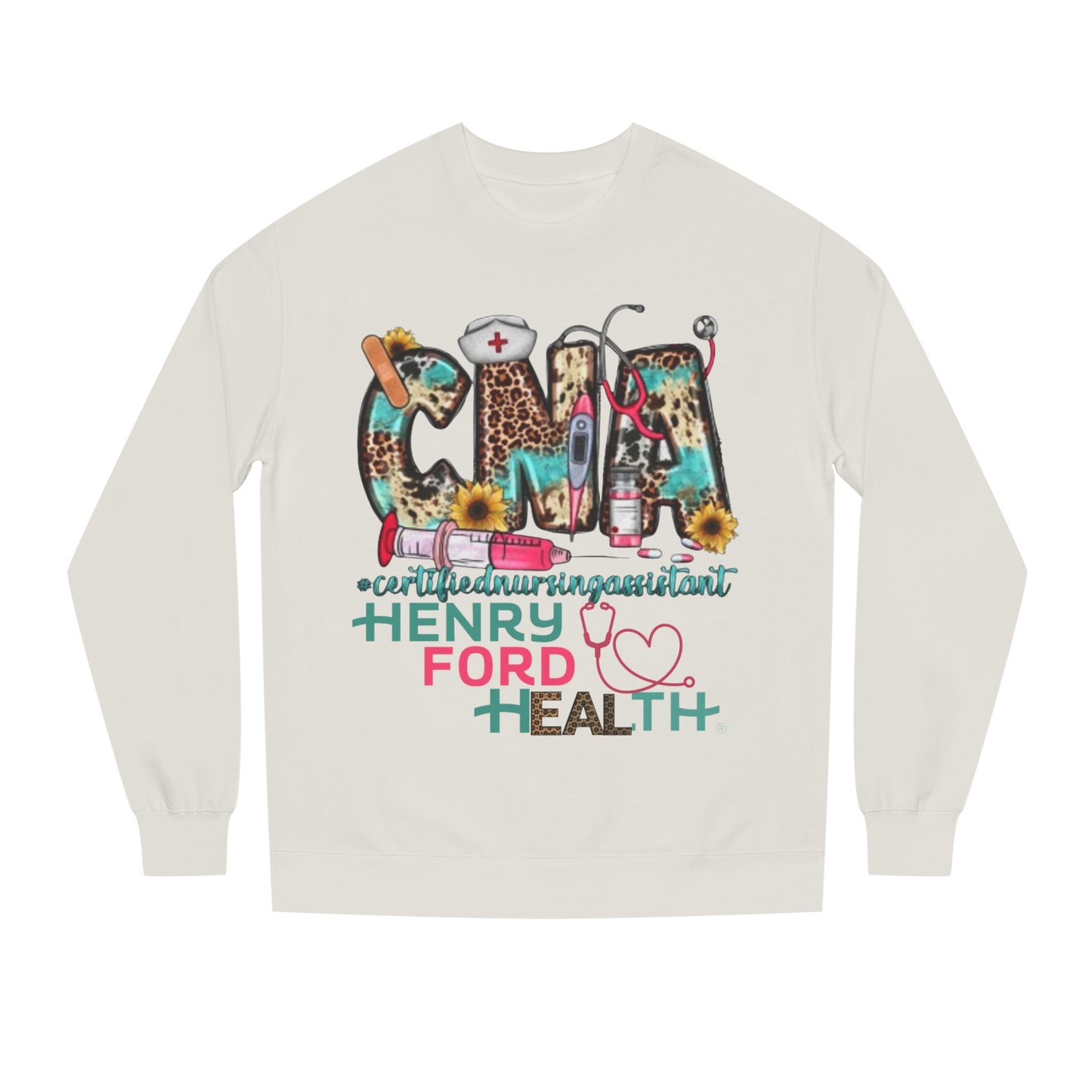 Henry Ford Health cna Crew Neck Sweatshirt, Comfortable Sweater, Gift for Healthcare Workers, Casual Wear, Inspirational Apparel, [...]