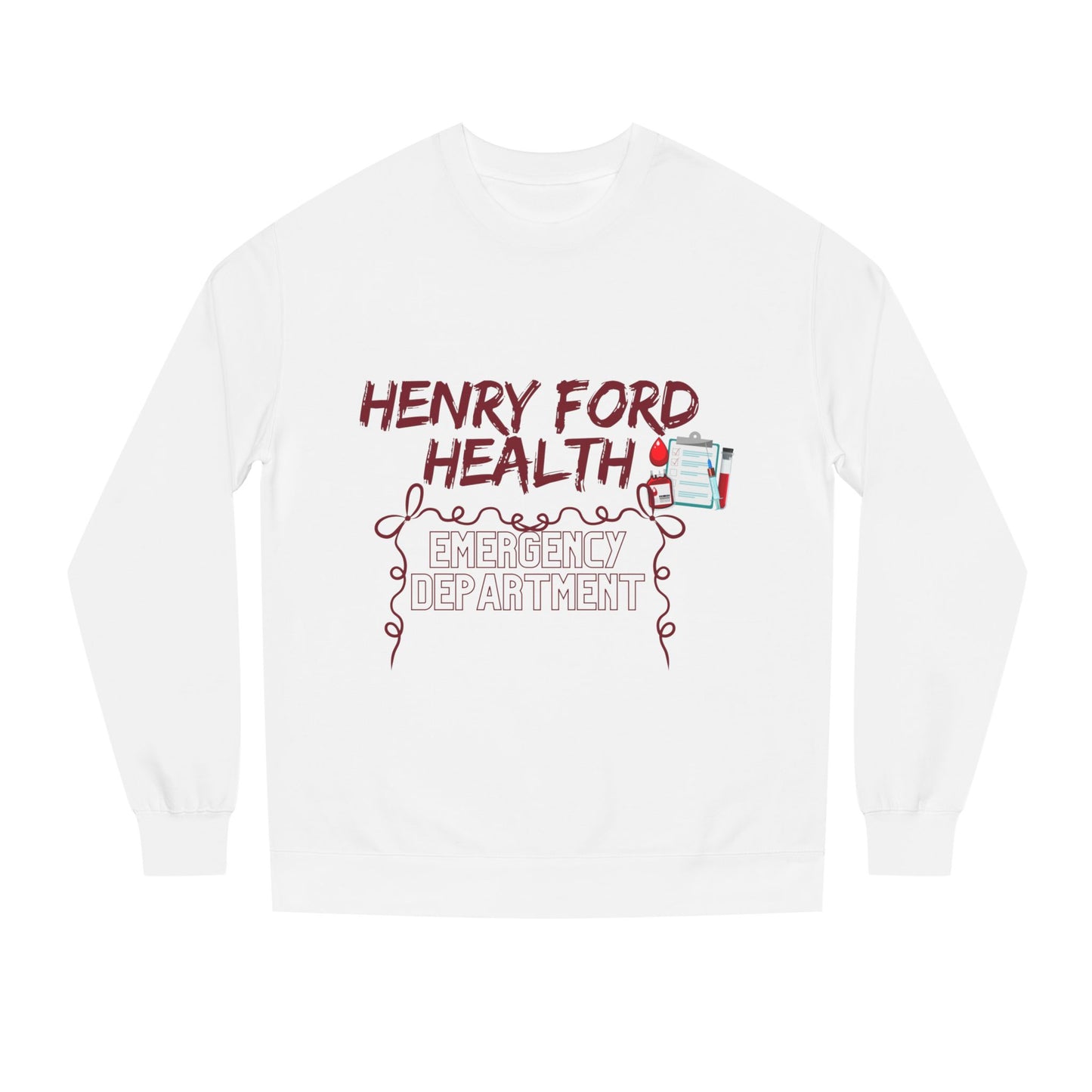 Vinetta Henry Ford Health Unisex Crew Neck Sweatshirt, Comfortable Sweater, Gift for Healthcare Workers, Casual Wear, Inspirational Apparel, [...]
