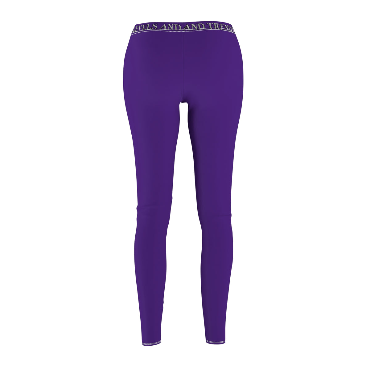 Purple Levels and trends Leggings — All-Over Printed Casual Women's Leggings