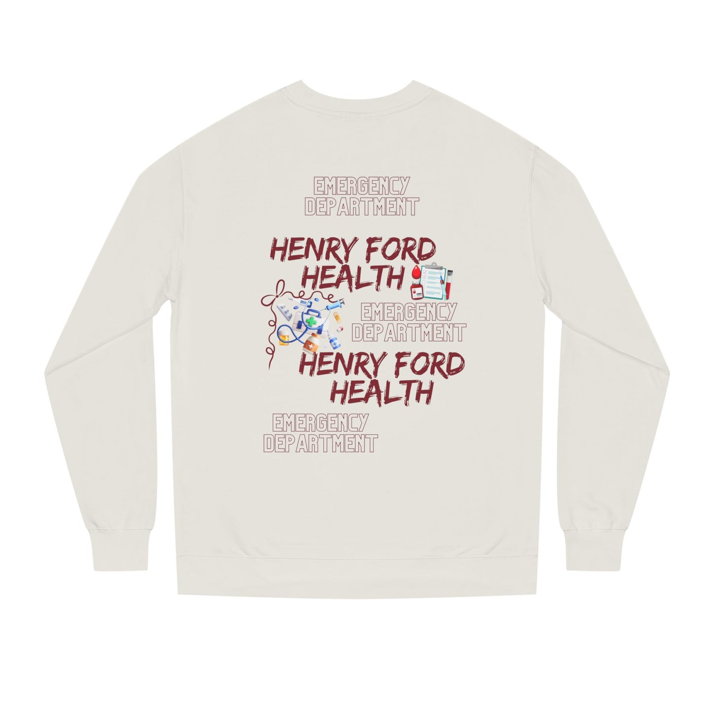 Vinetta Henry Ford Health Unisex Crew Neck Sweatshirt, Comfortable Sweater, Gift for Healthcare Workers, Casual Wear, Inspirational Apparel, [...]