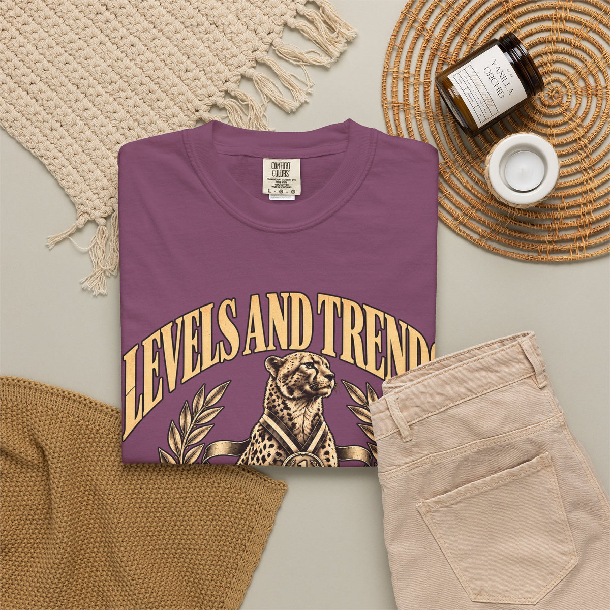 Levels and Trends "The Goal Is to Never Stop" Graphic T-Shirt