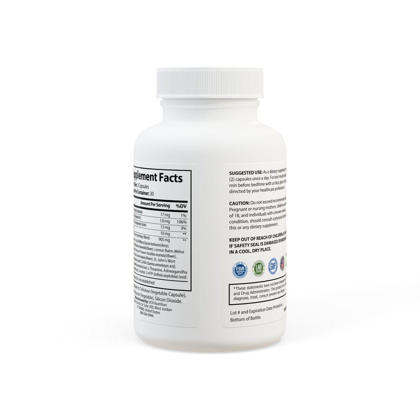 SHINE BRIGHT-Sleep Supplement (60 Capsules)