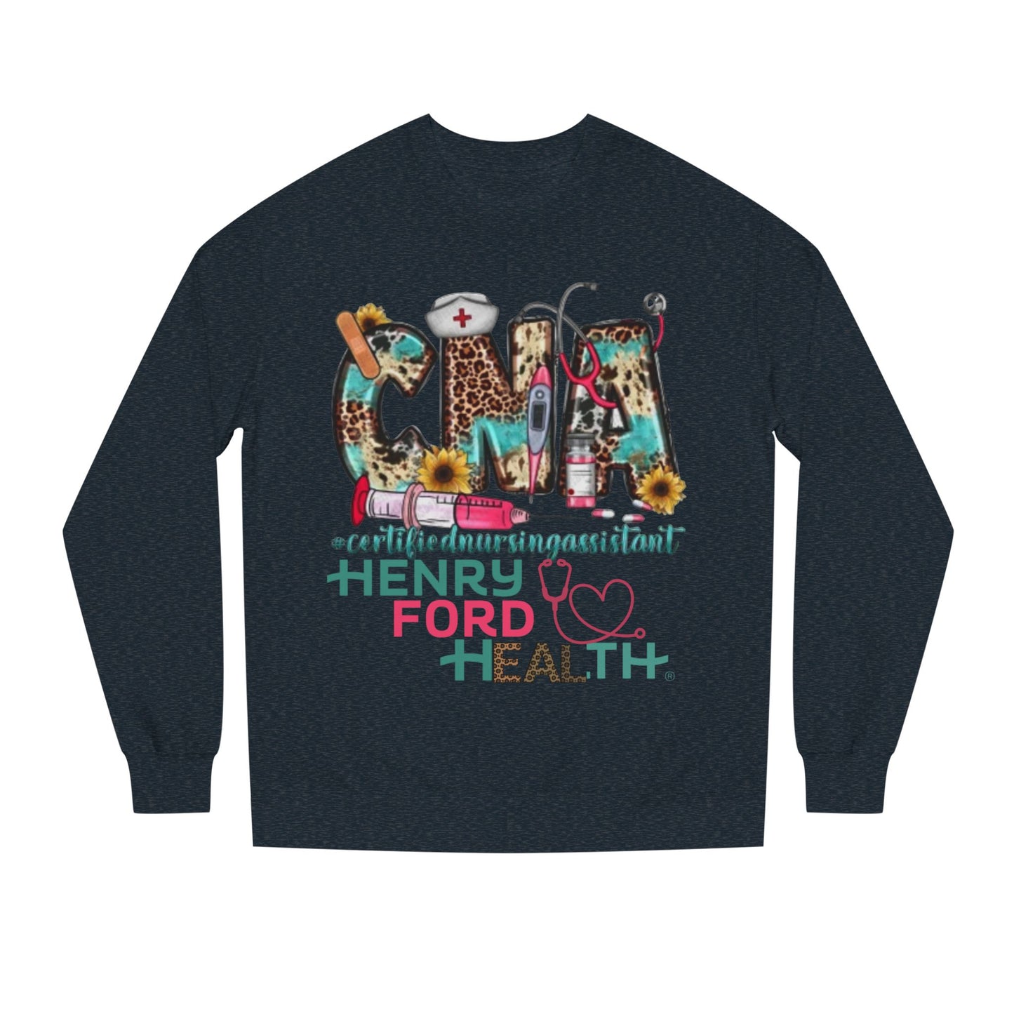 Henry Ford Health cna Crew Neck Sweatshirt, Comfortable Sweater, Gift for Healthcare Workers, Casual Wear, Inspirational Apparel, [...]