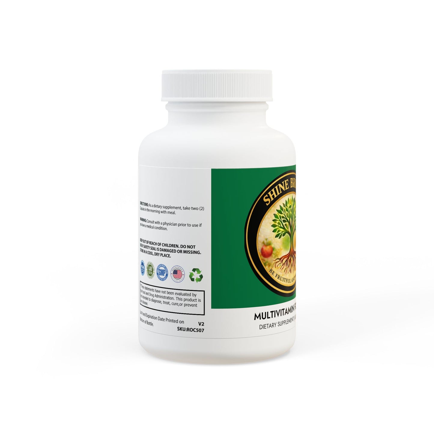 SHINE BRIGHT-Multivitamin for Men Supplement (60 Capsules)