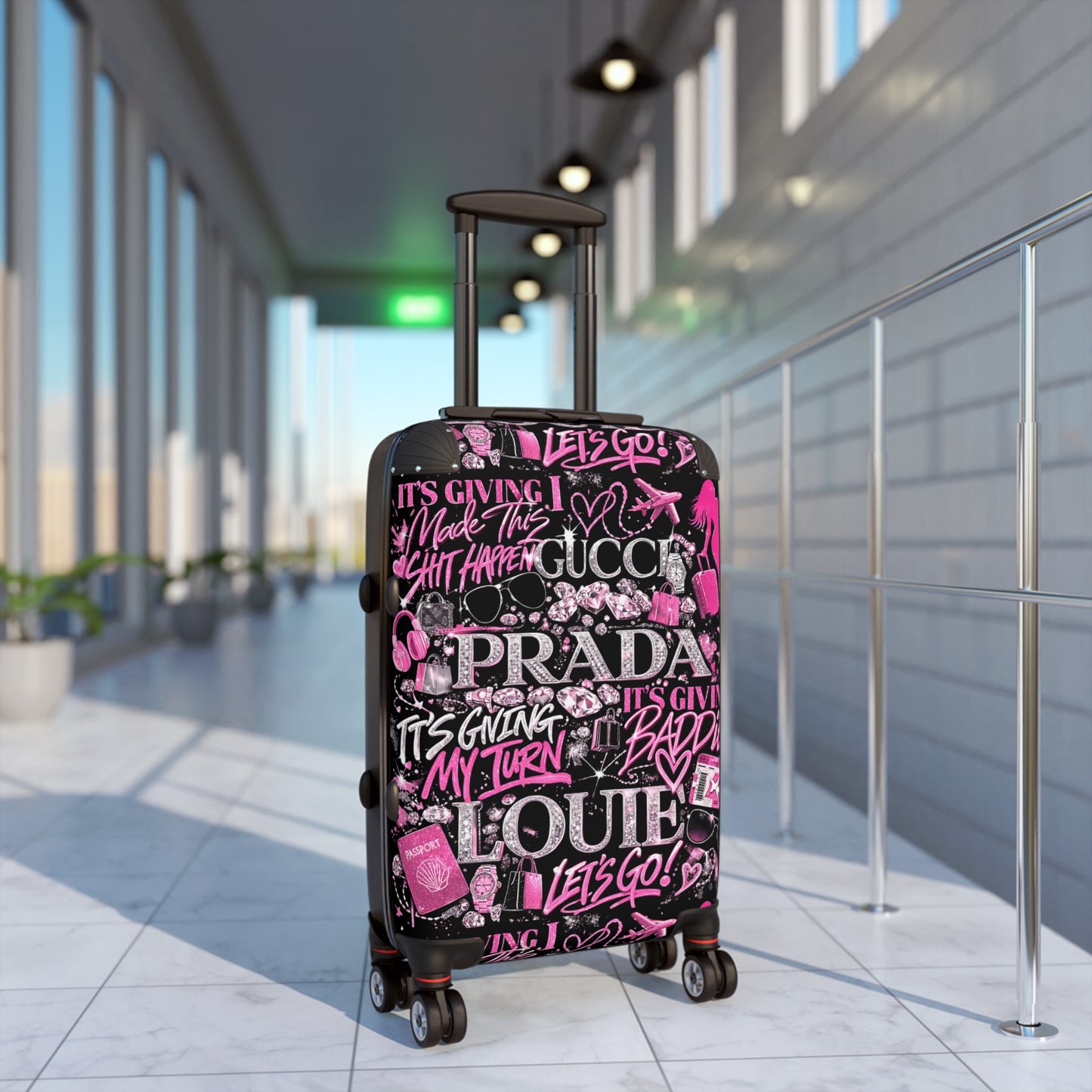 Graffiti pink - Suitcase