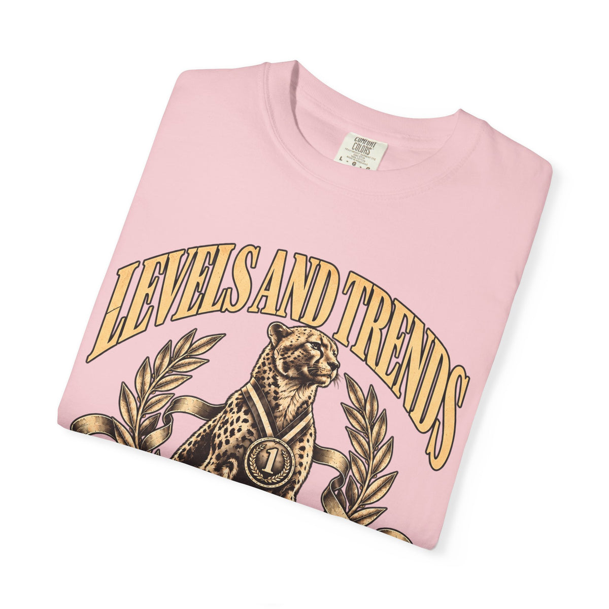 Levels and Trends "The Goal Is to Never Stop" Graphic T-Shirt